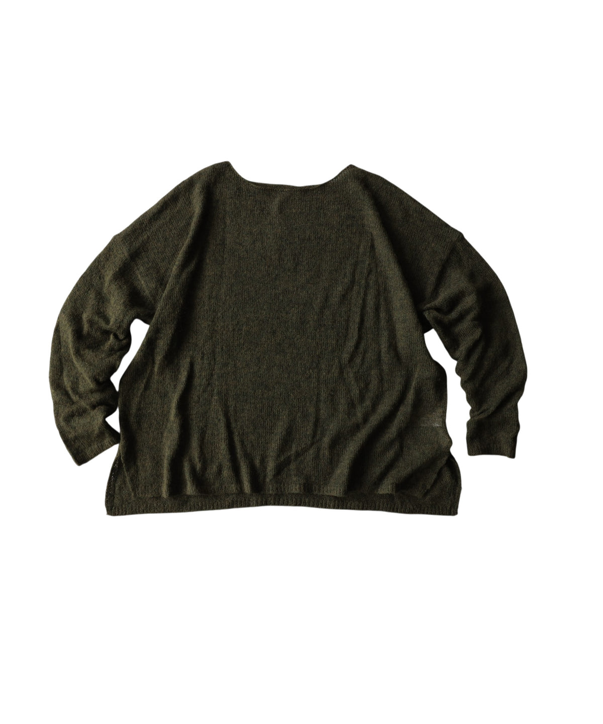 Wool Blend Mohair Knit Ladies