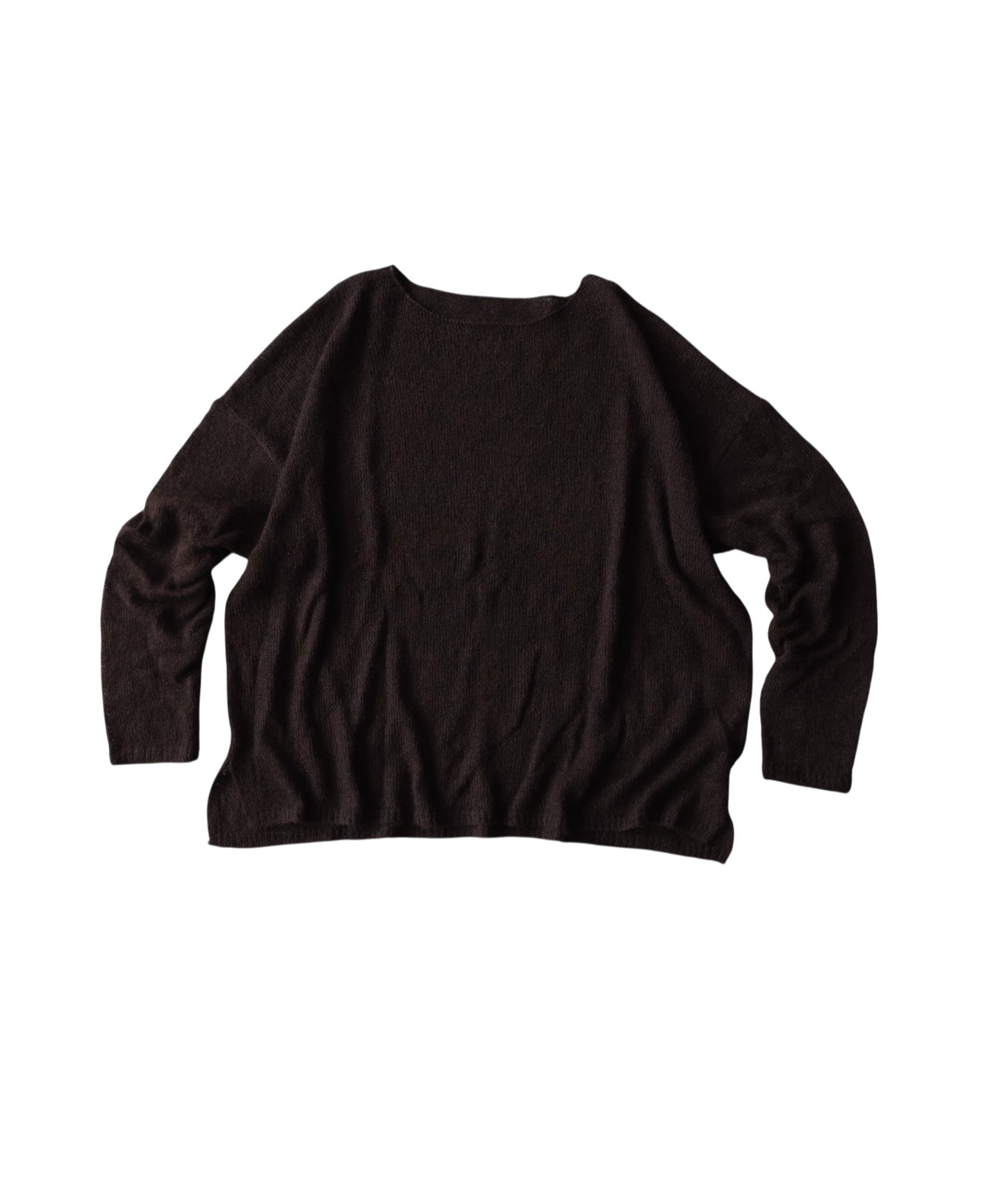 Wool Blend Mohair Knit Ladies
