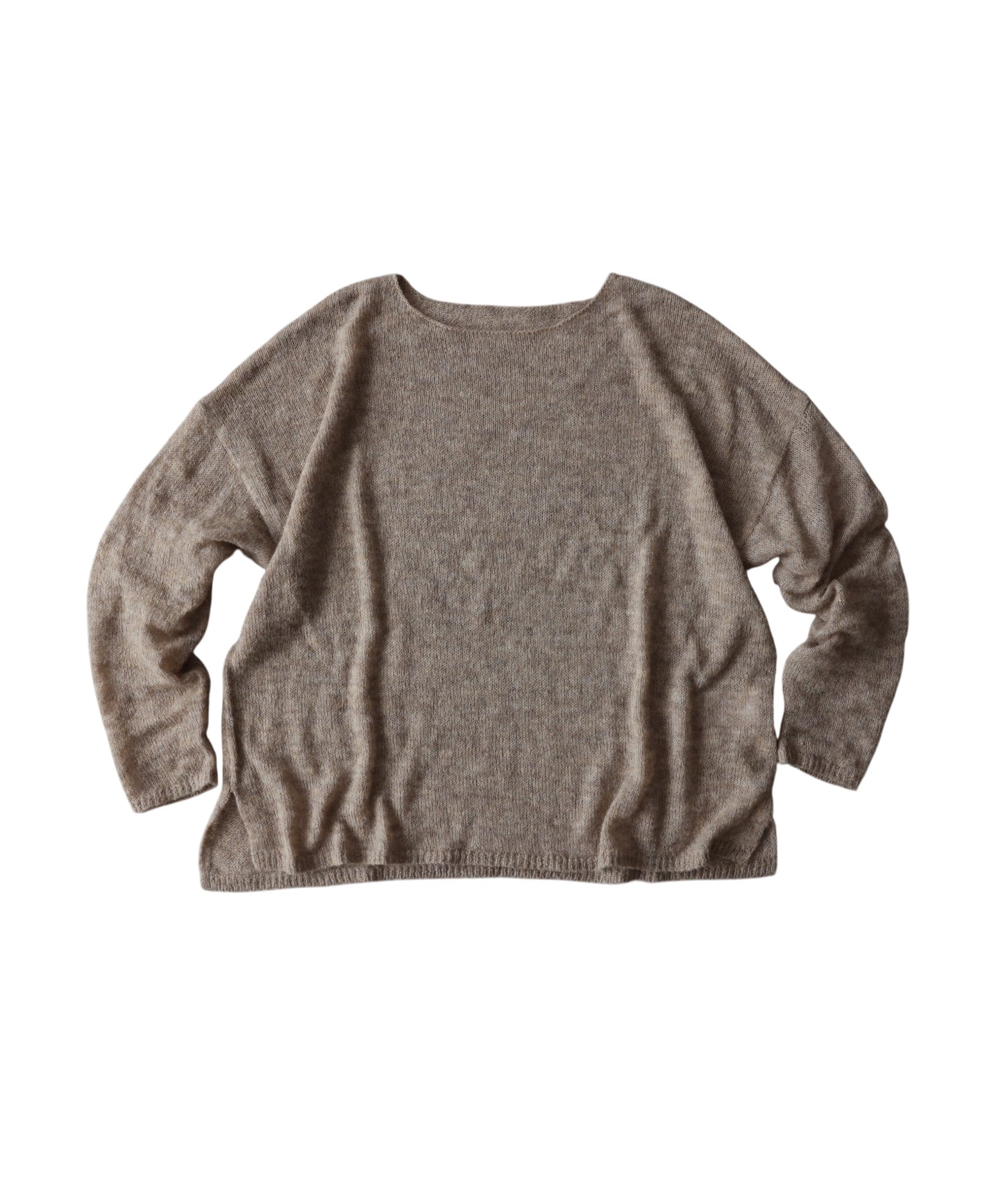 Wool Blend Mohair Knit Ladies
