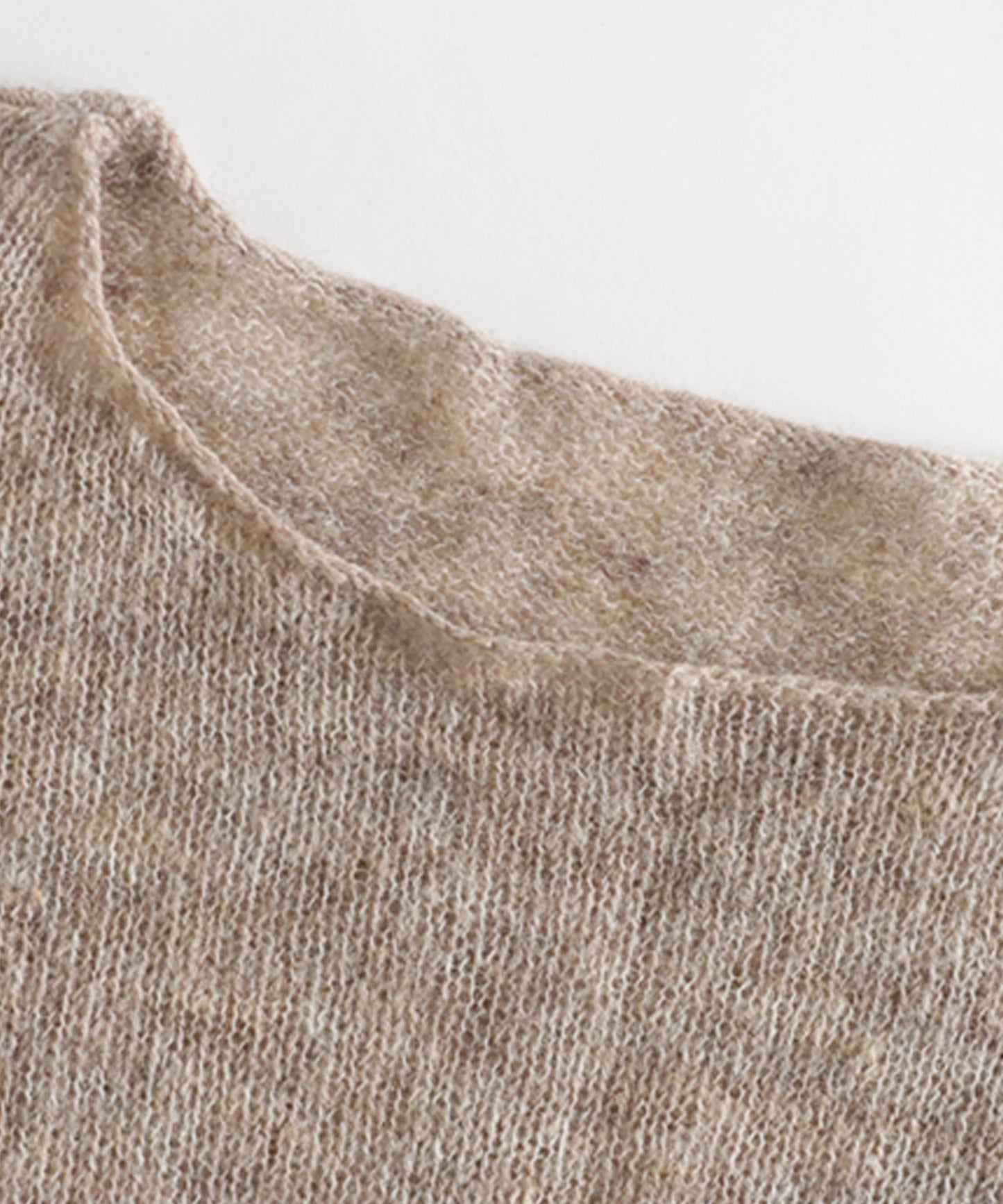 Wool Blend Mohair Knit Ladies