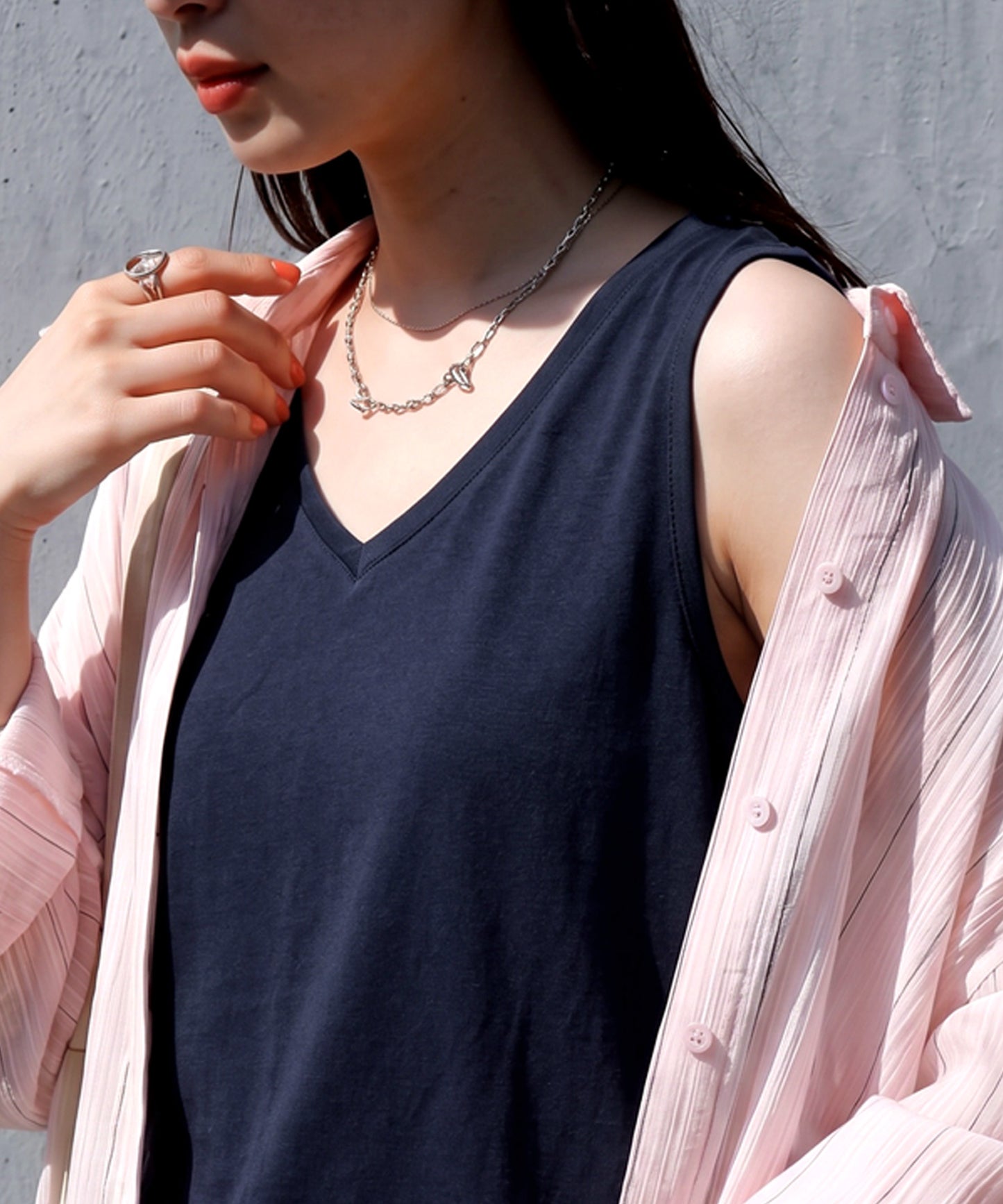 Sweat-Stain Resistant, 100% Cotton, Boat Neck/V-Neck Tank Top Ladies
