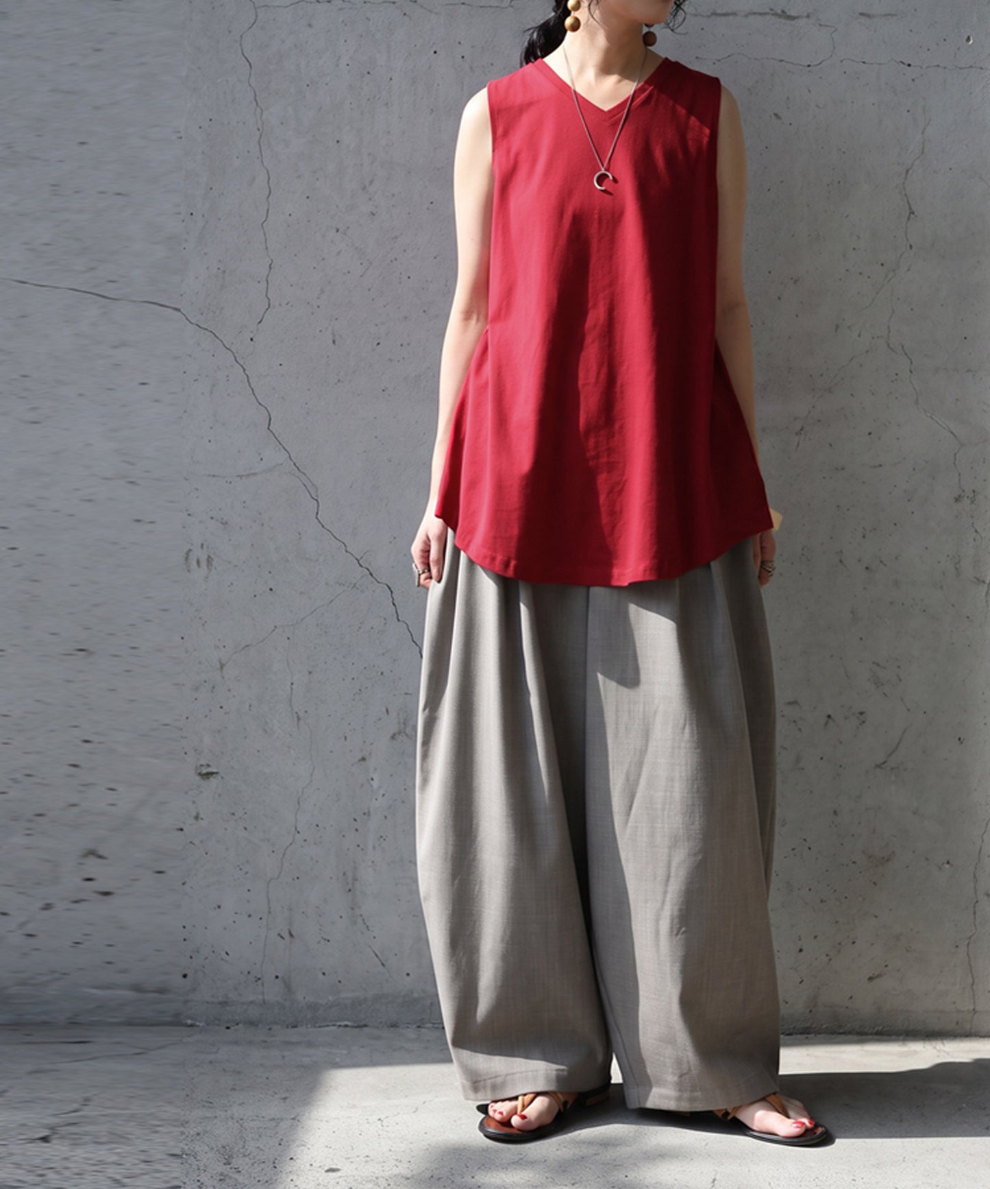 Sweat-Stain Resistant, 100% Cotton, Boat Neck/V-Neck Tank Top Ladies