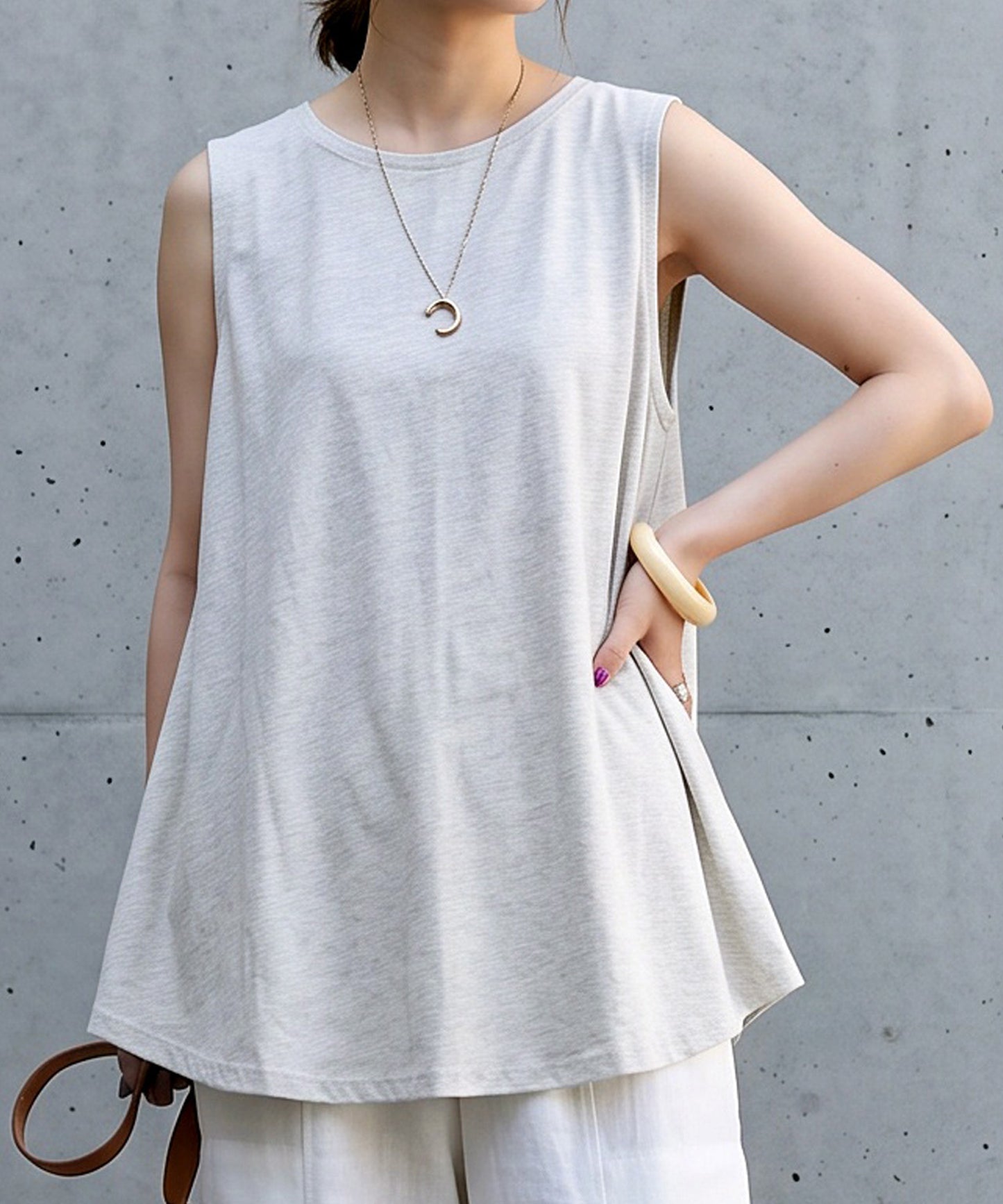 Sweat-Stain Resistant, 100% Cotton, Boat Neck/V-Neck Tank Top Ladies