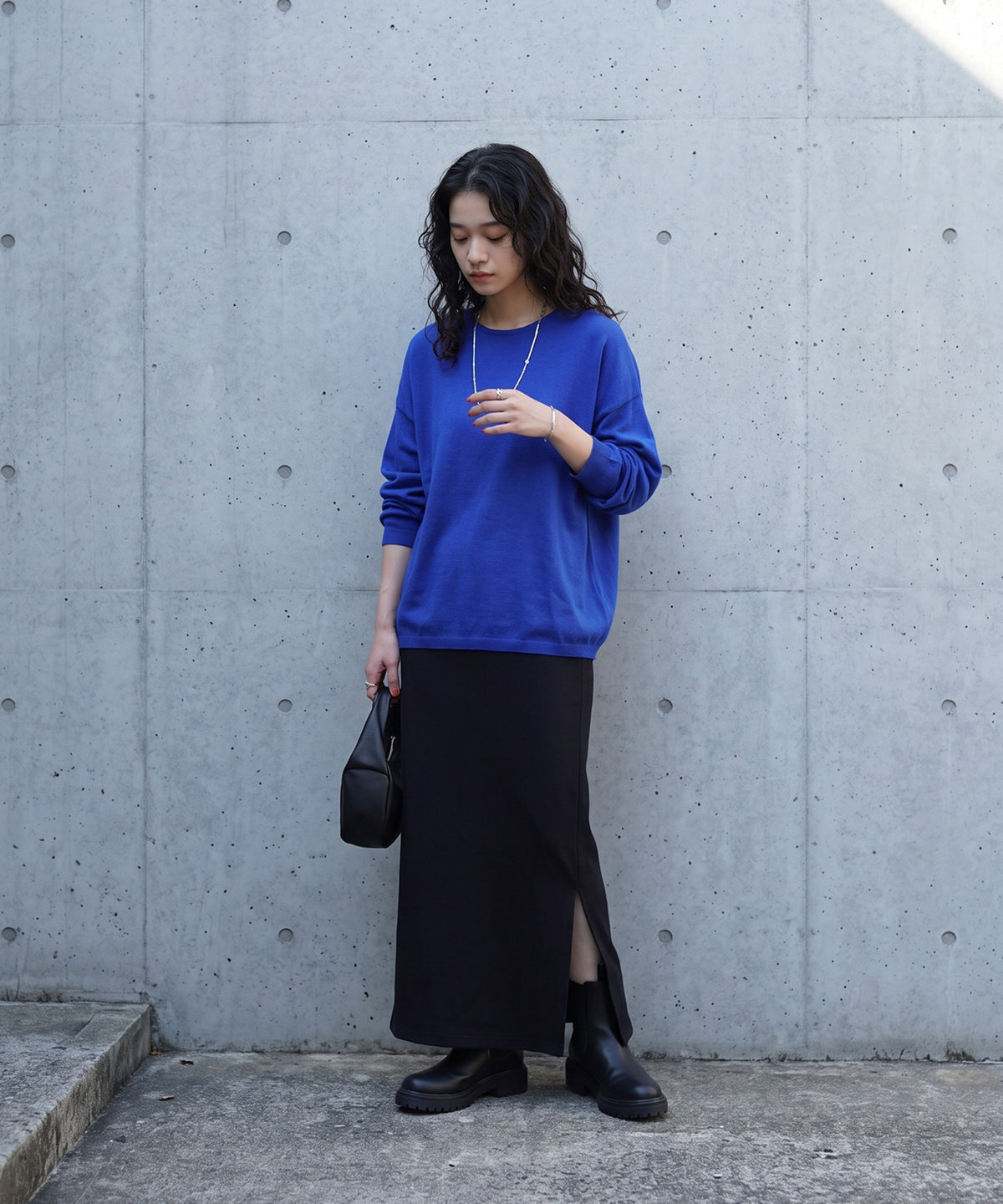 Stretch Long Skirt Ladies