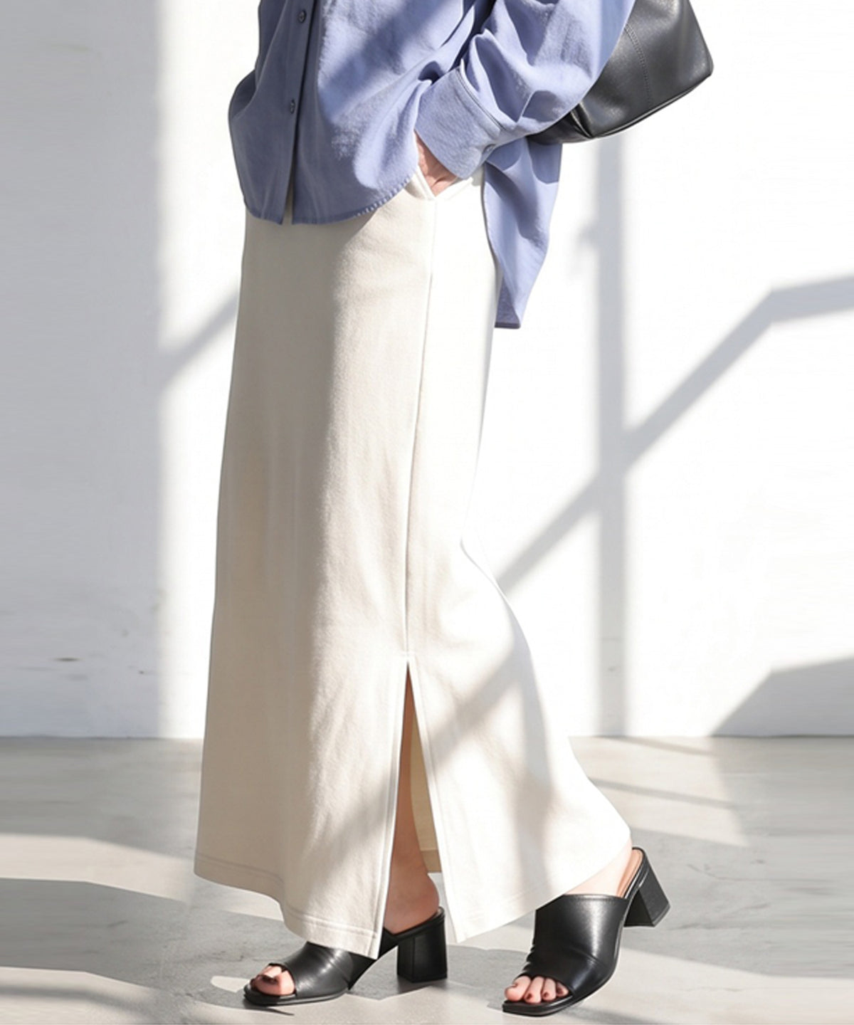 Stretch Long Skirt Ladies