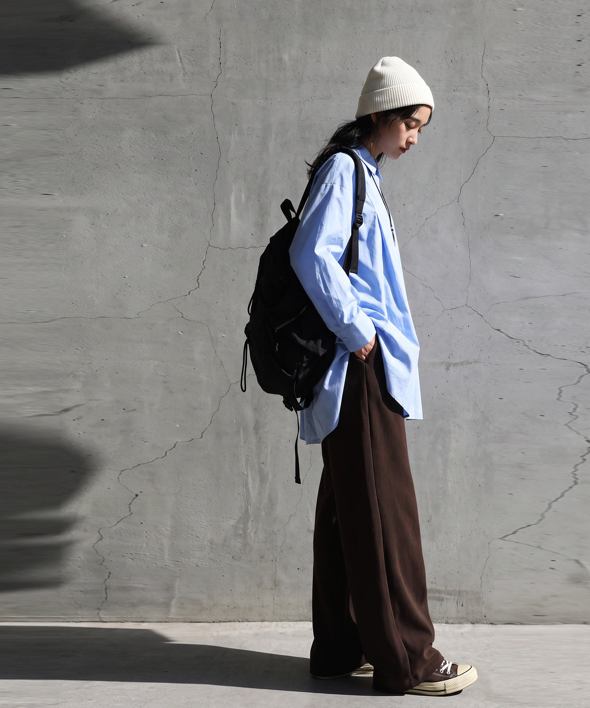 Wide Straight Pants Ladies
