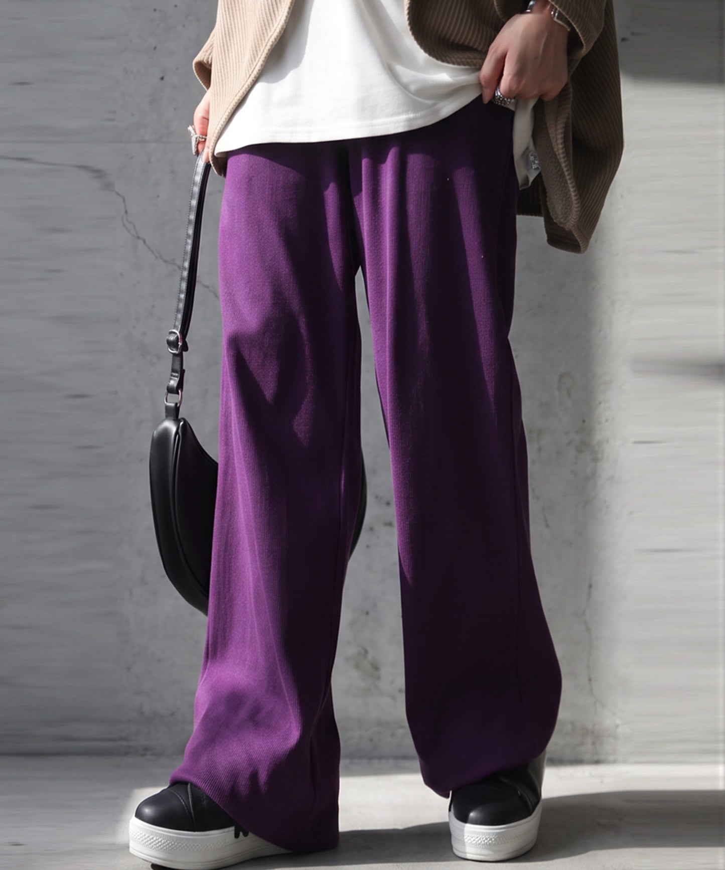 Wide Straight Pants Ladies
