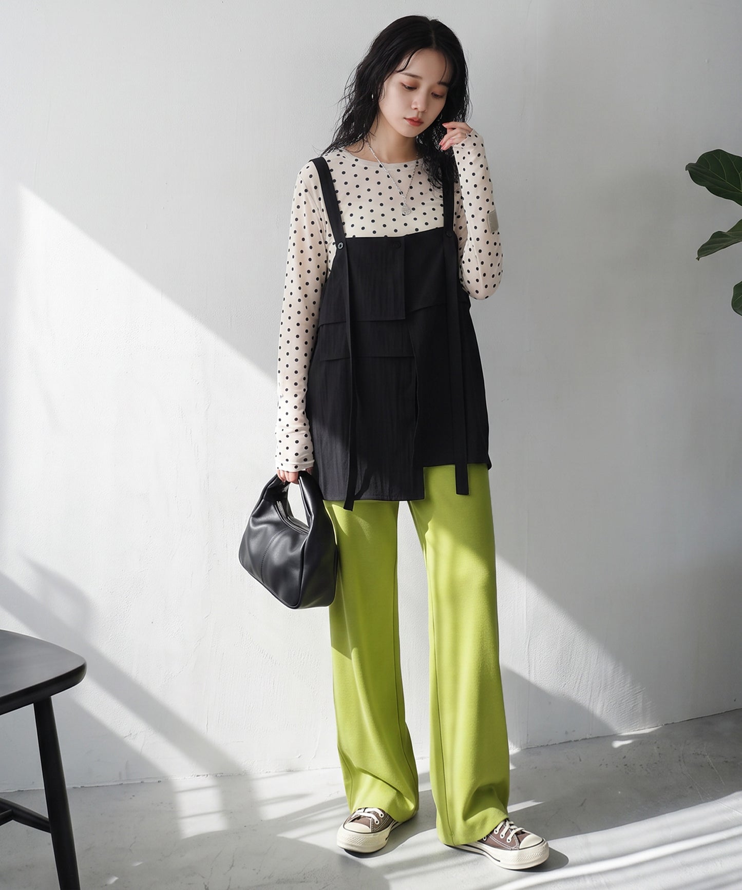 Wide Straight Pants Ladies