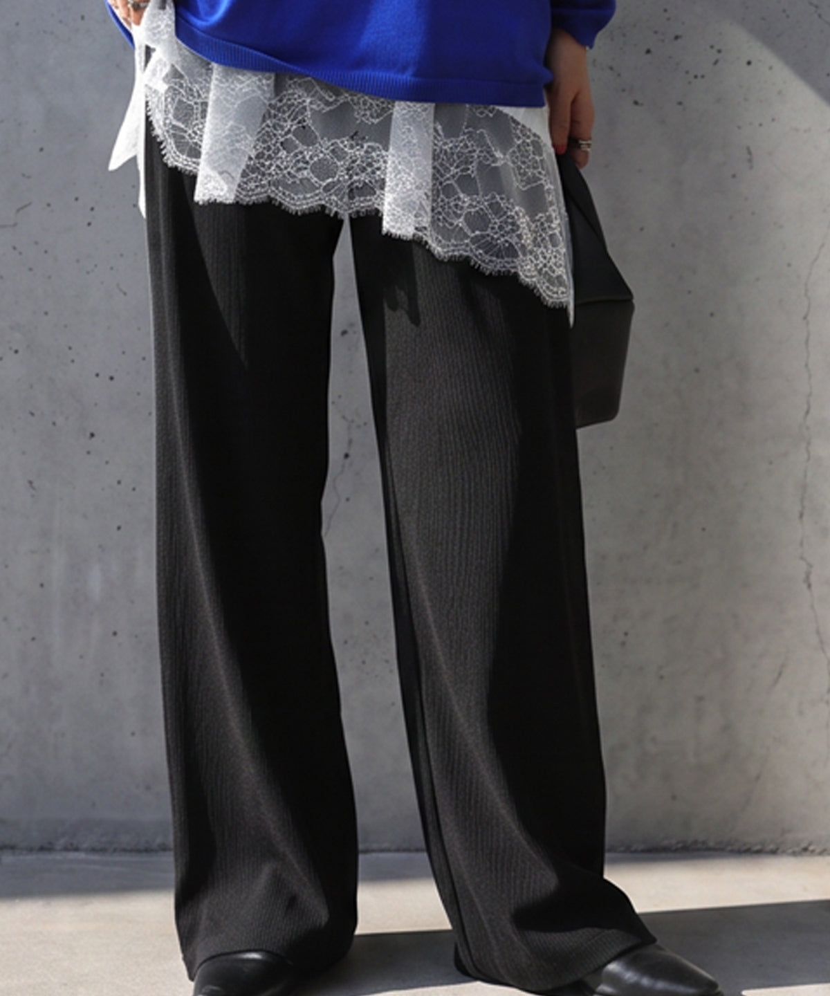 Wide Straight Pants Ladies