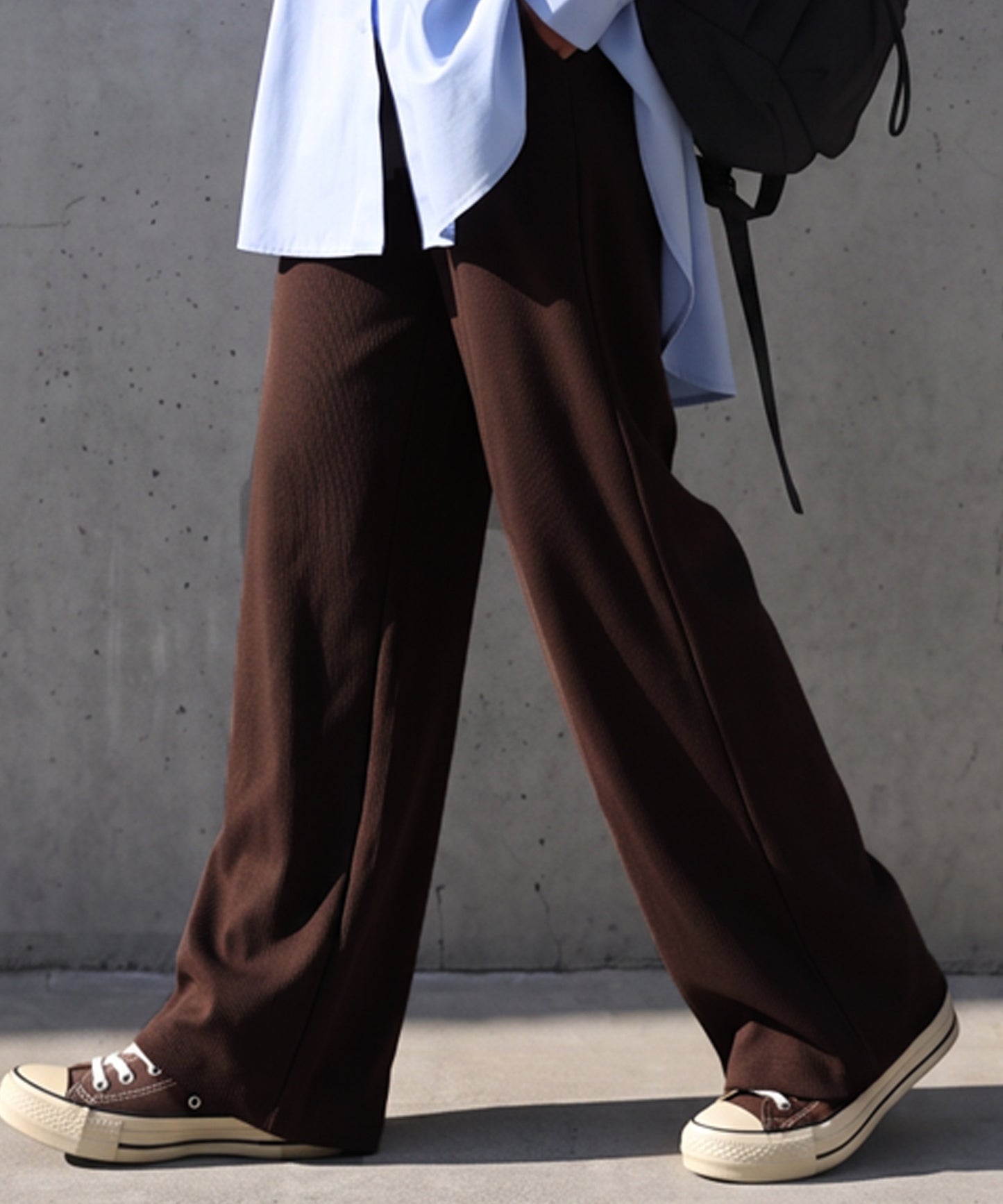 Wide Straight Pants Ladies