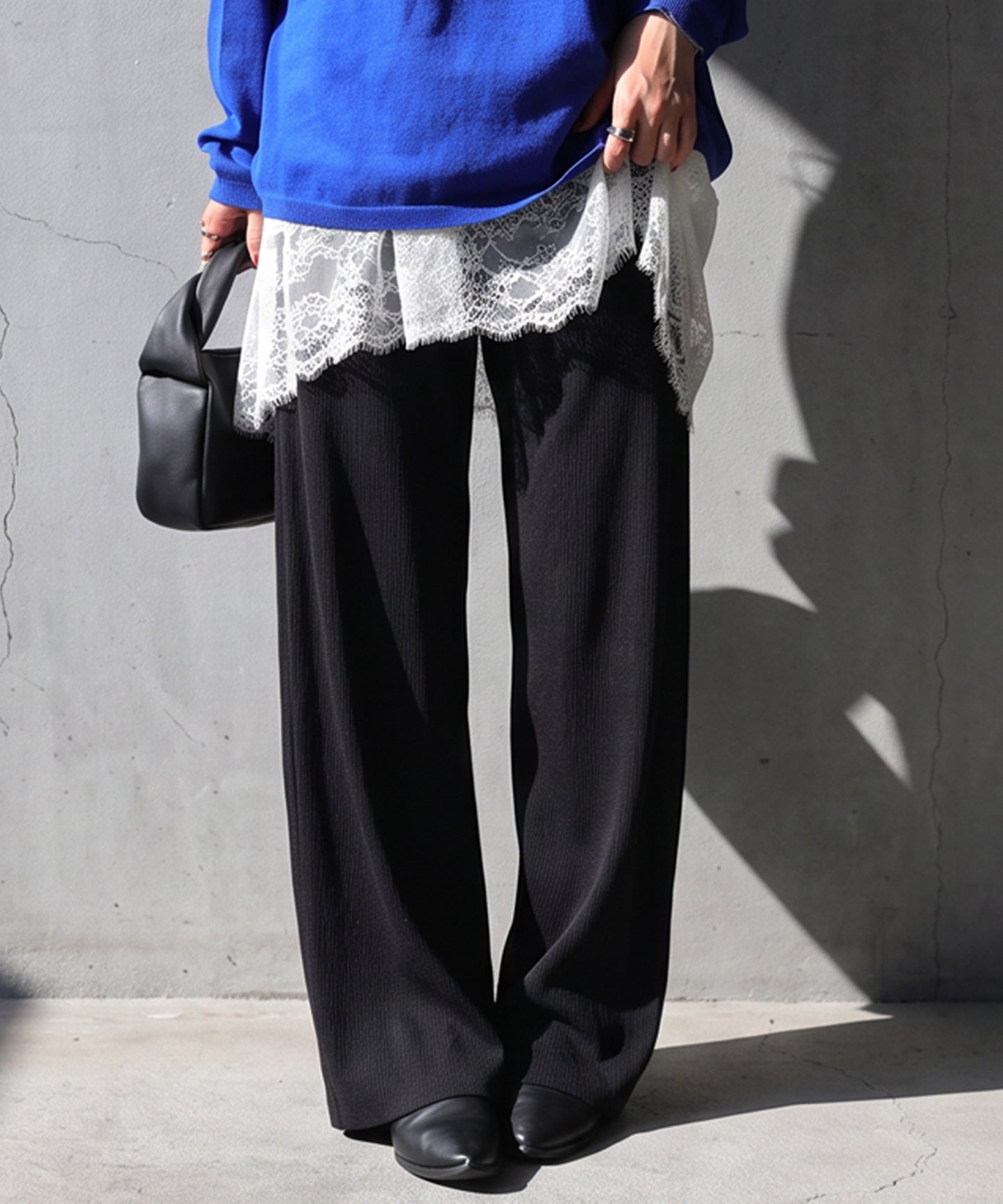 Wide Straight Pants Ladies