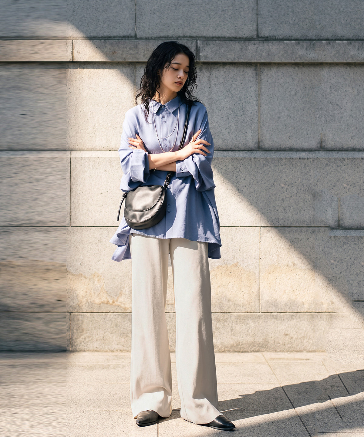 Wide Straight Pants Ladies