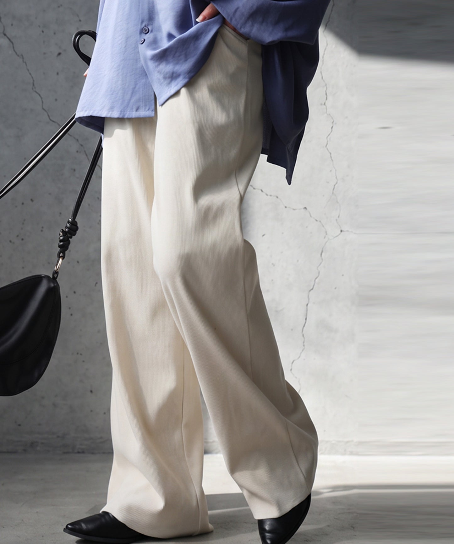 Wide Straight Pants Ladies