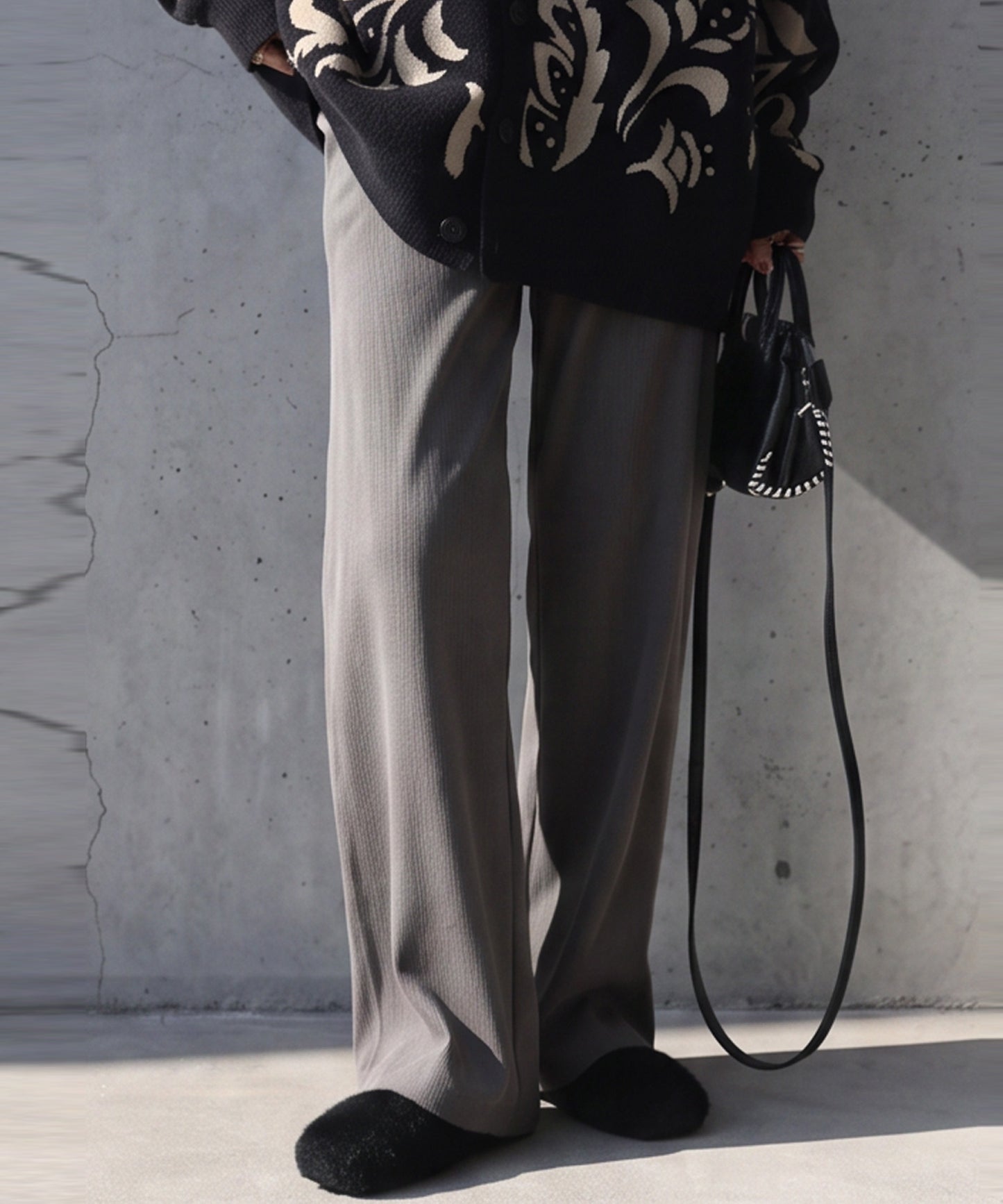 Wide Straight Pants Ladies