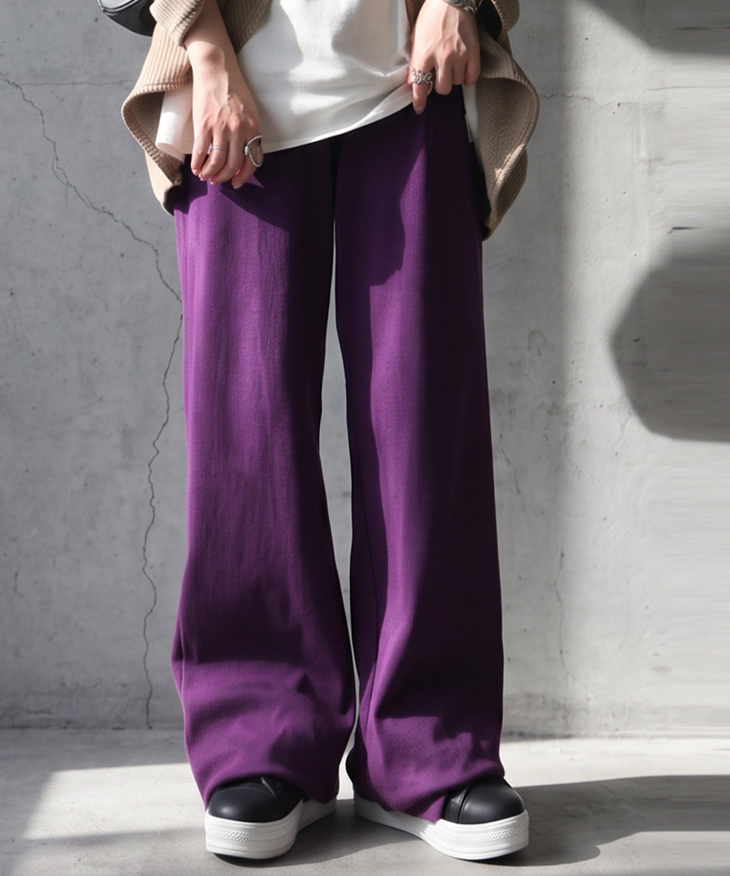 Wide Straight Pants Ladies