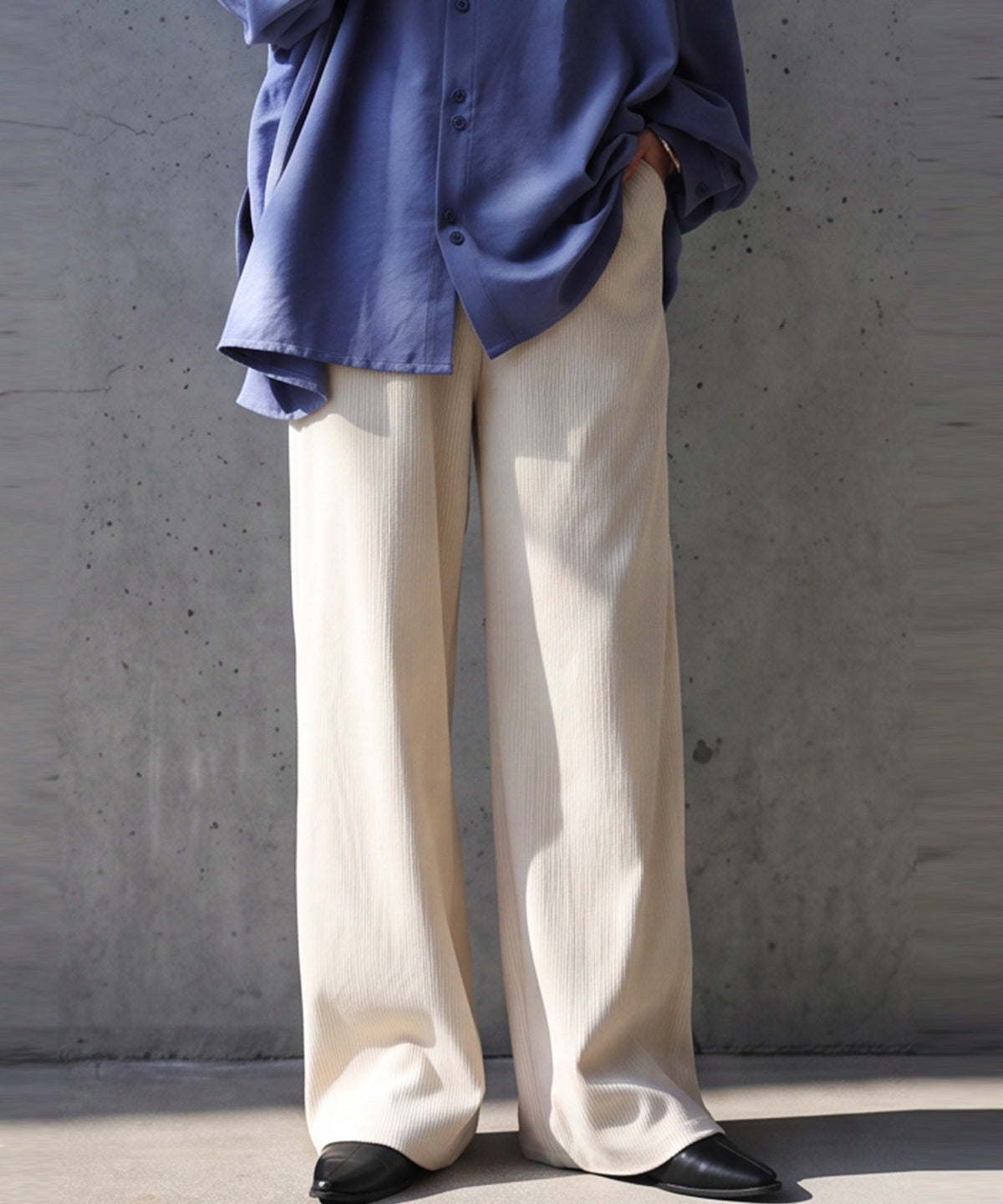 Wide Straight Pants Ladies