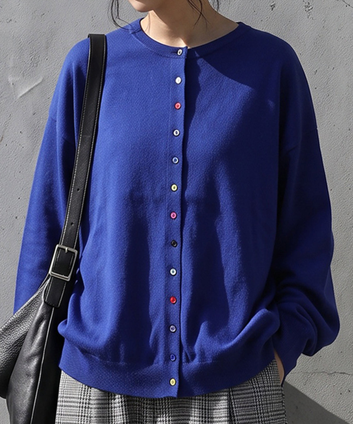 Marshmallow-Touch Knit Cardigan Ladies