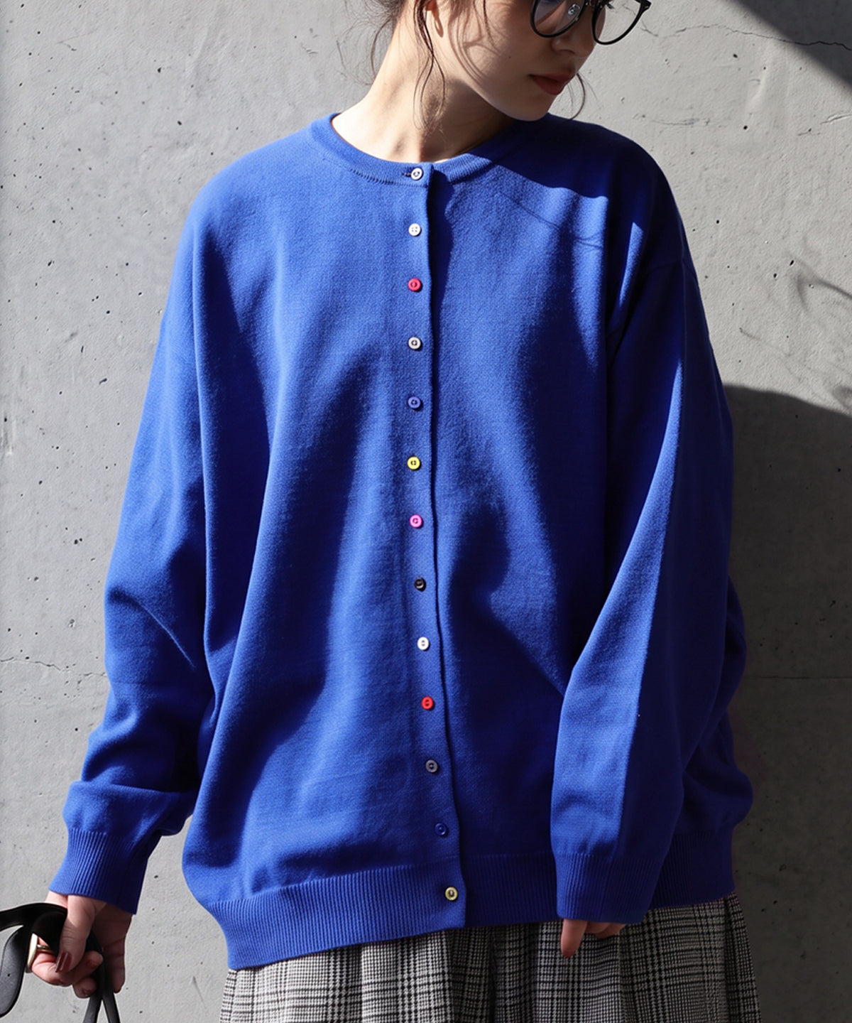 Marshmallow-Touch Knit Cardigan Ladies