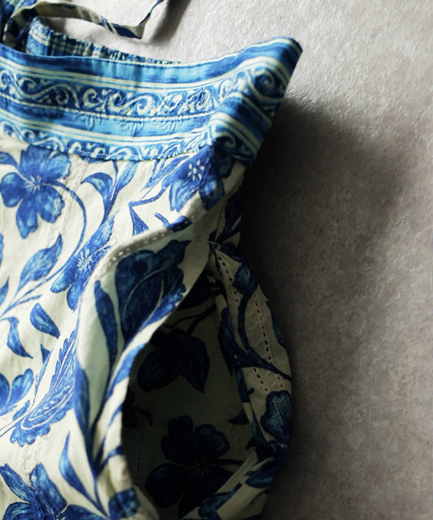 Floral Print Wide-Leg Long Pants Ladies