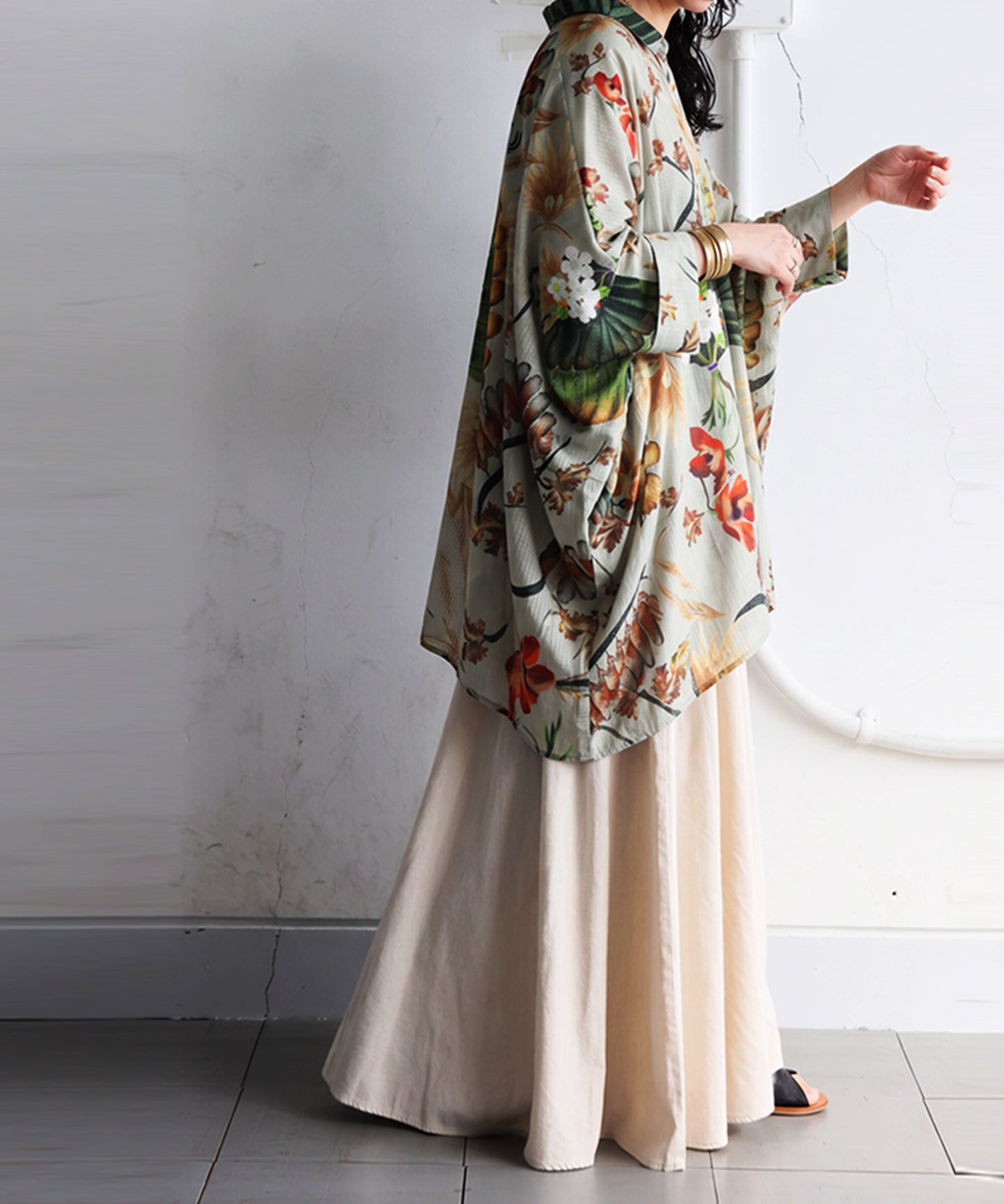 NUUUII Art Print Dolman Shirt Ladies
