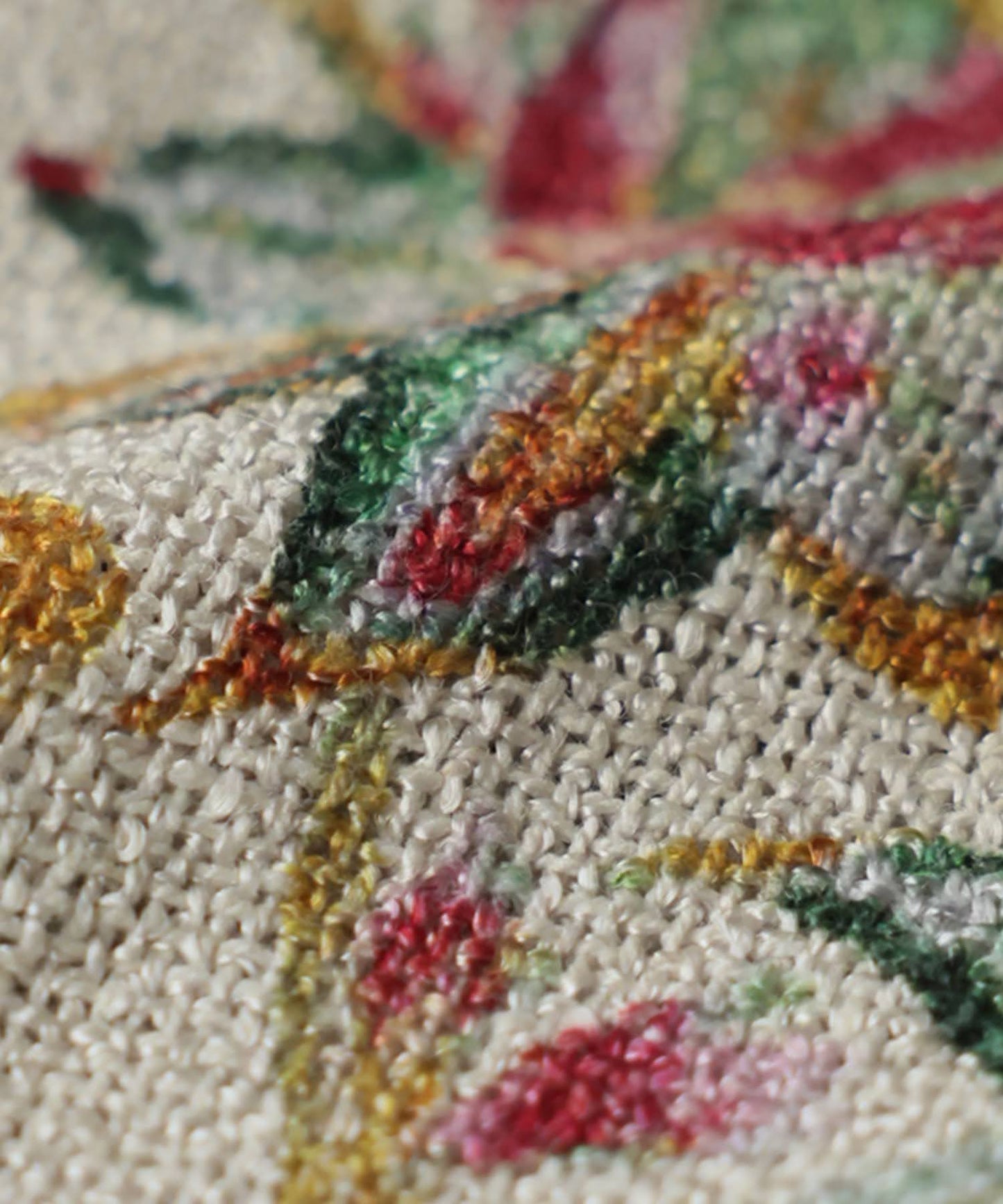 Fringe Floral Poncho Ladies