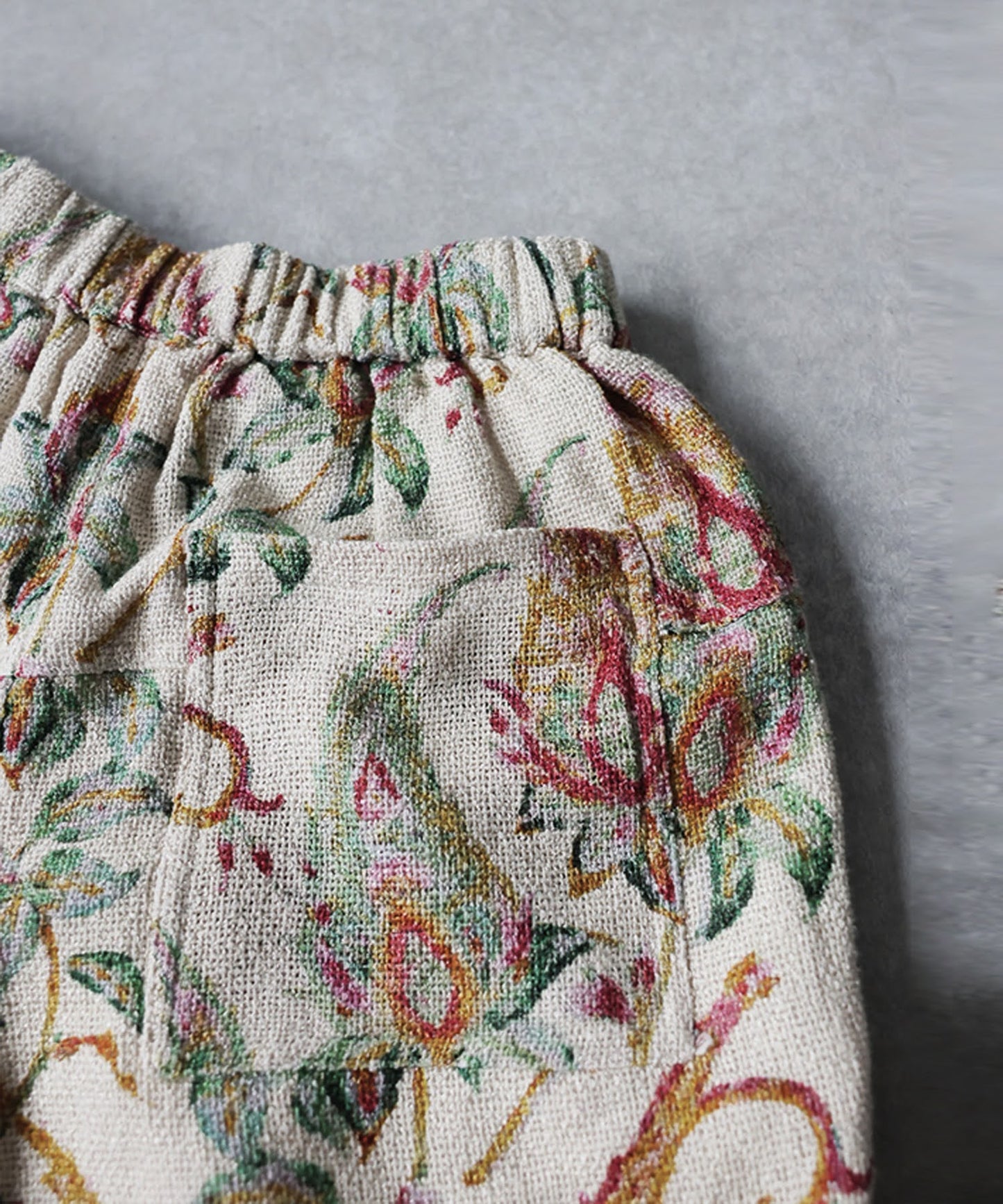 Fringe Floral Shorts Ladies