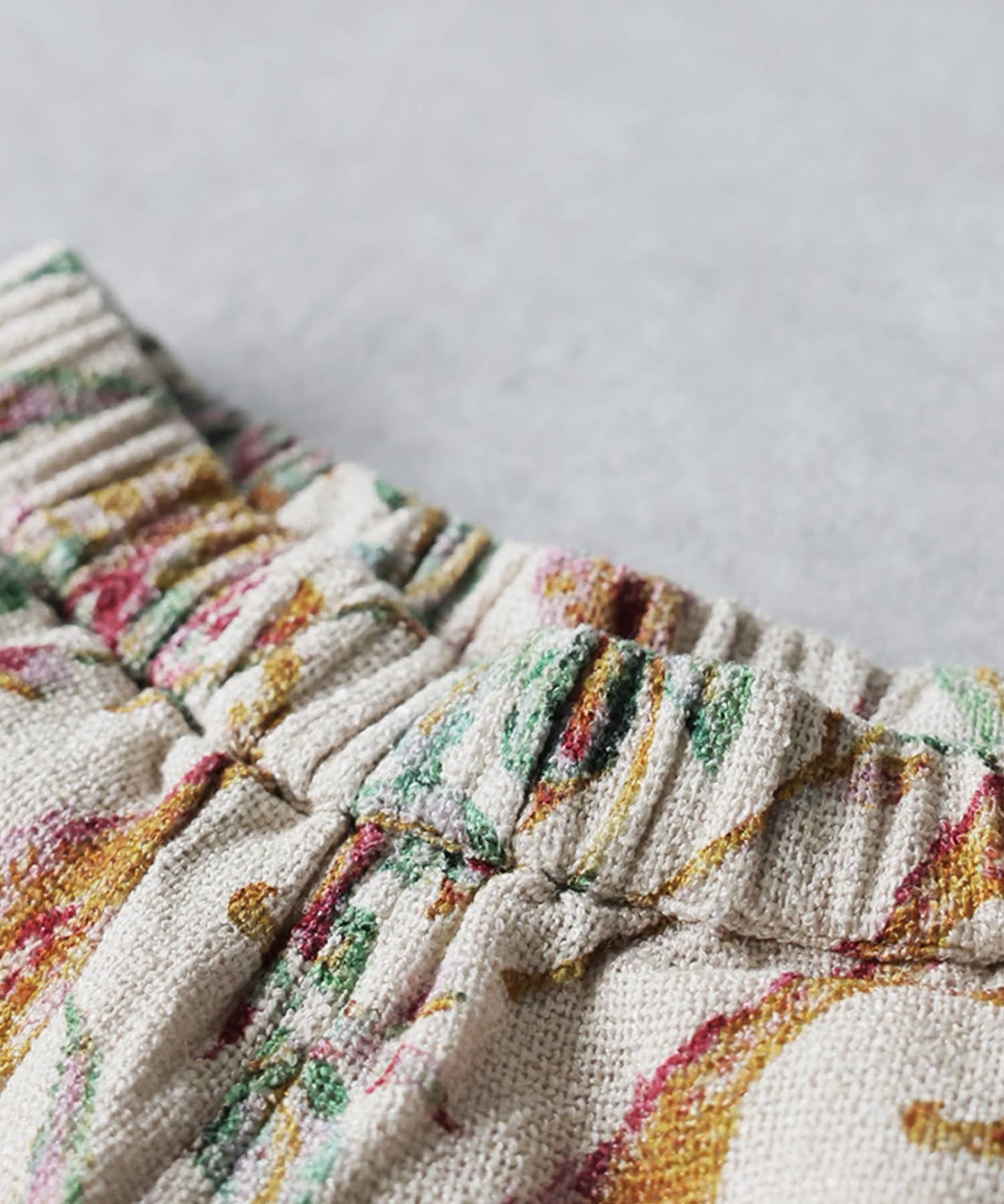 Fringe Floral Shorts Ladies