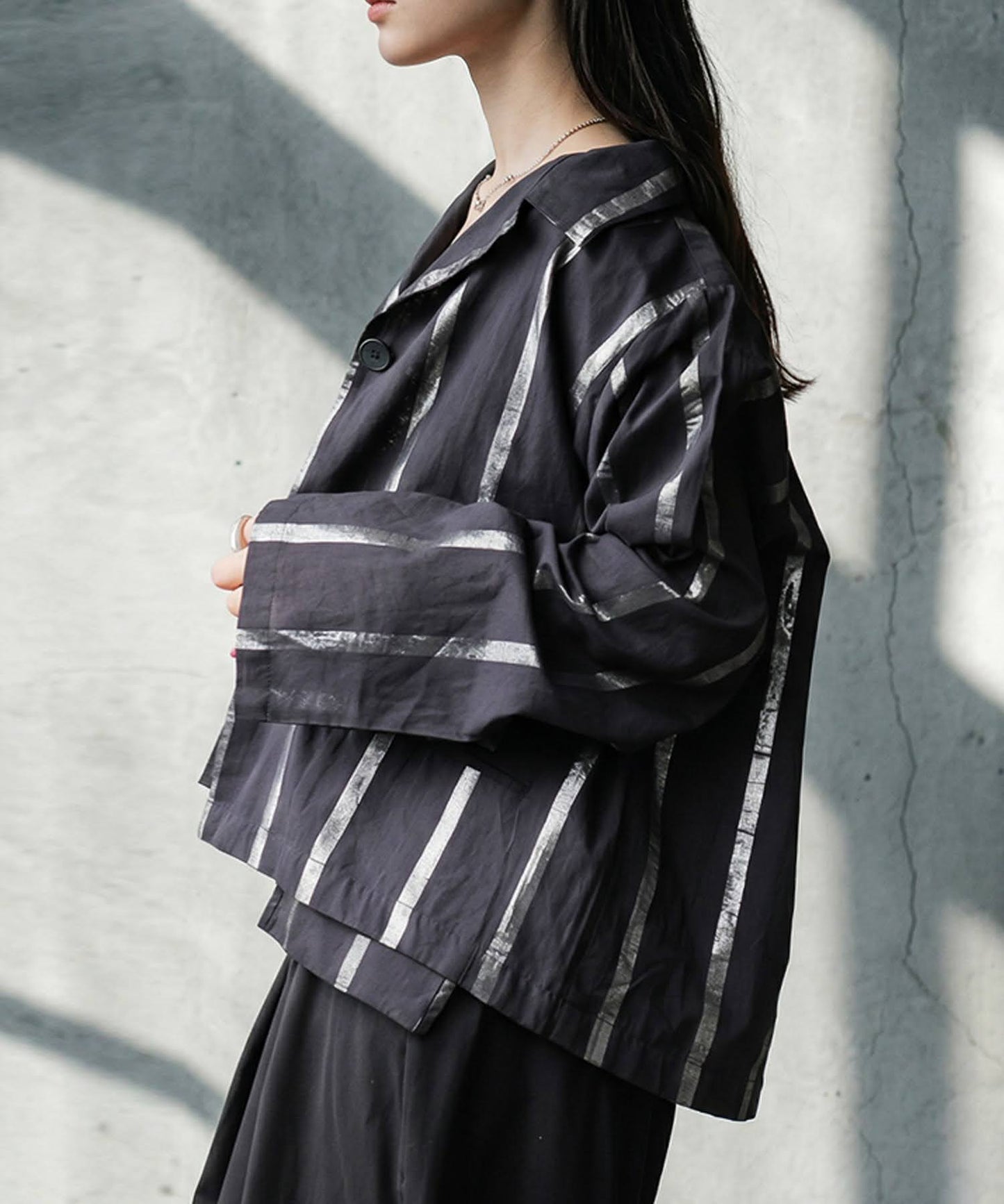 Striped Tailored Jacket Ladies
