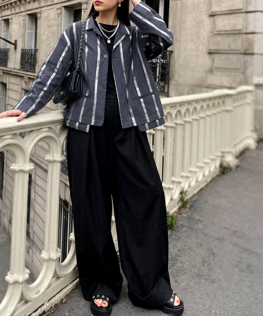 Striped Tailored Jacket Ladies