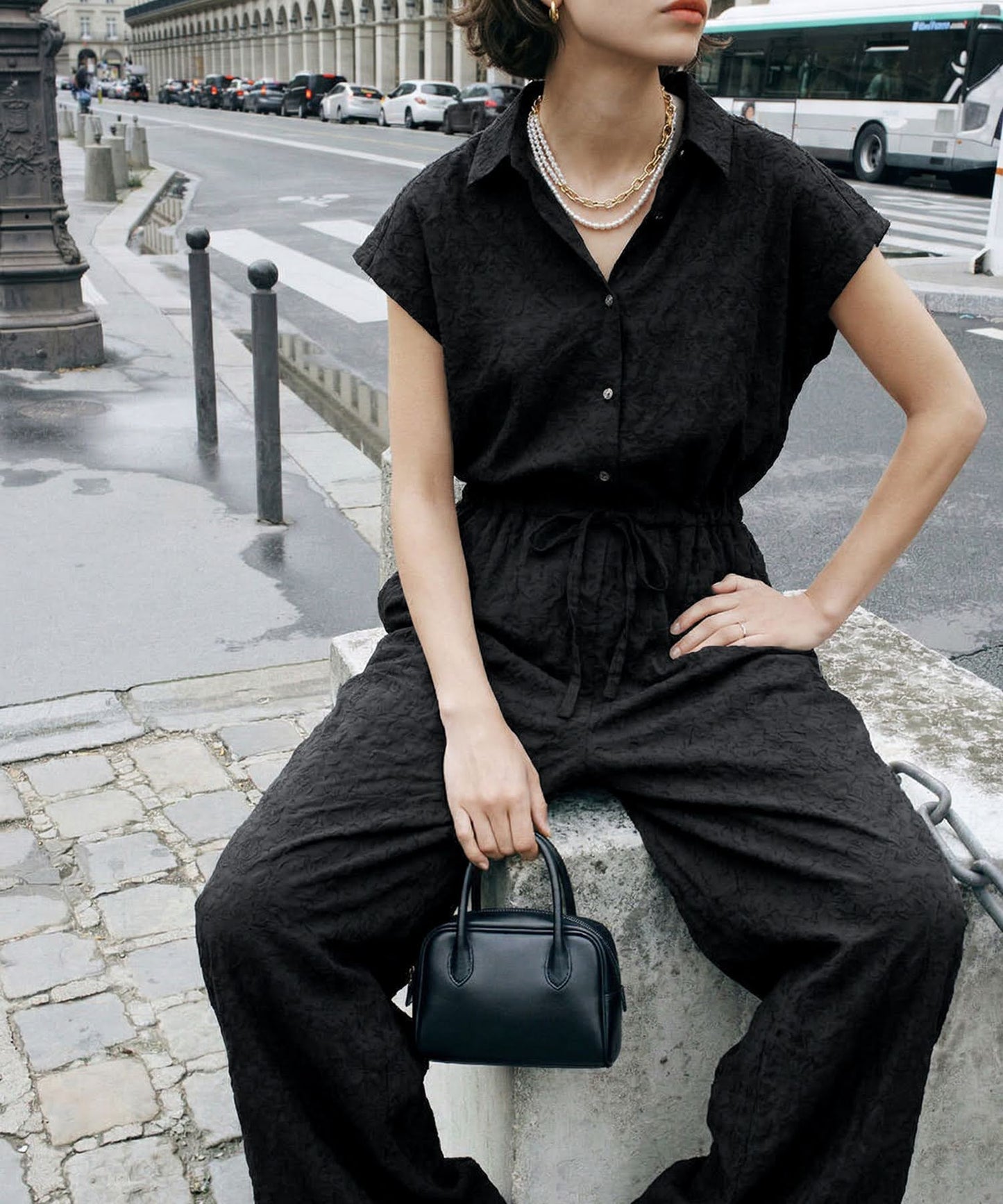French Sleeve All-In-One Ladies