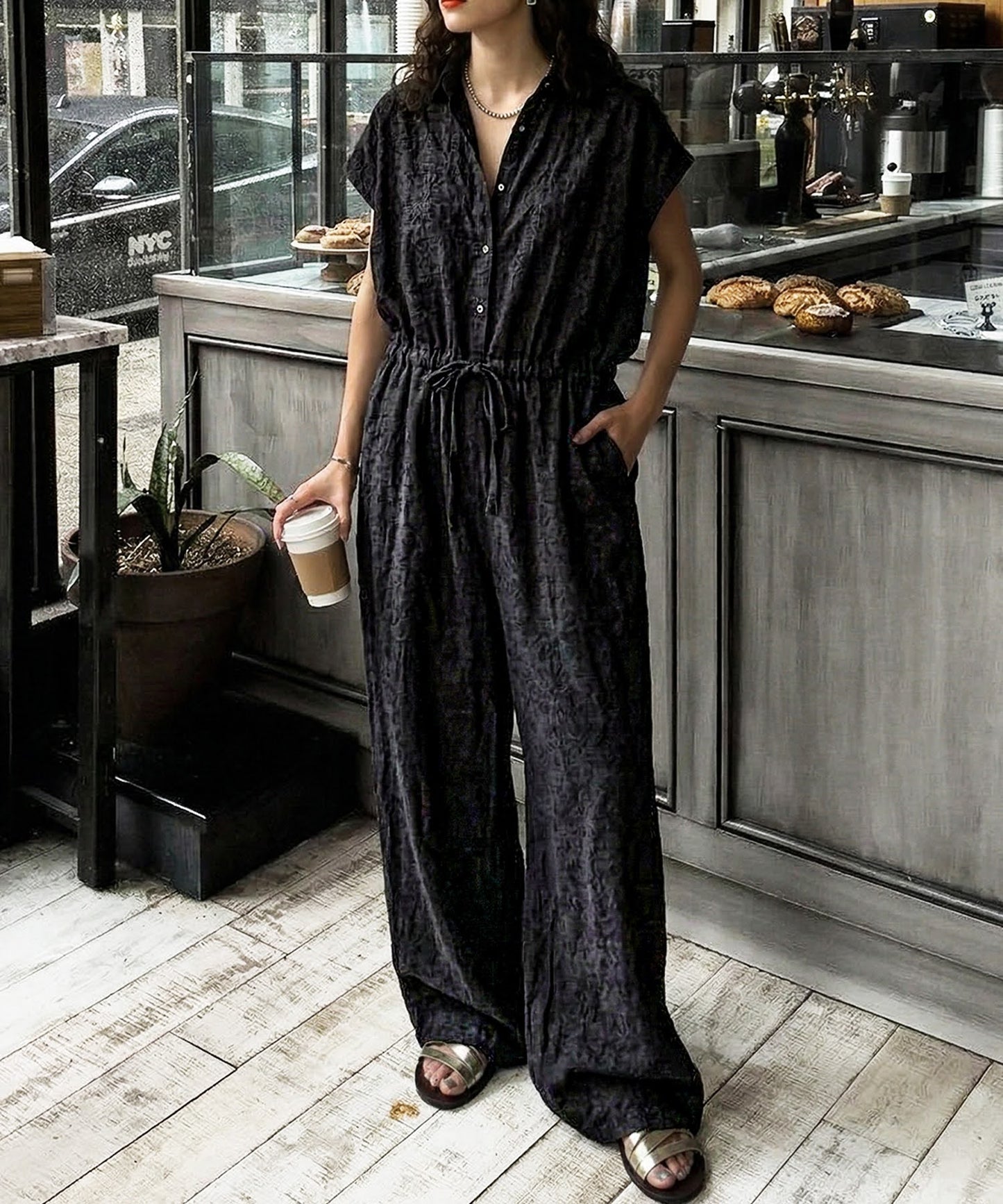 French Sleeve All-In-One Ladies