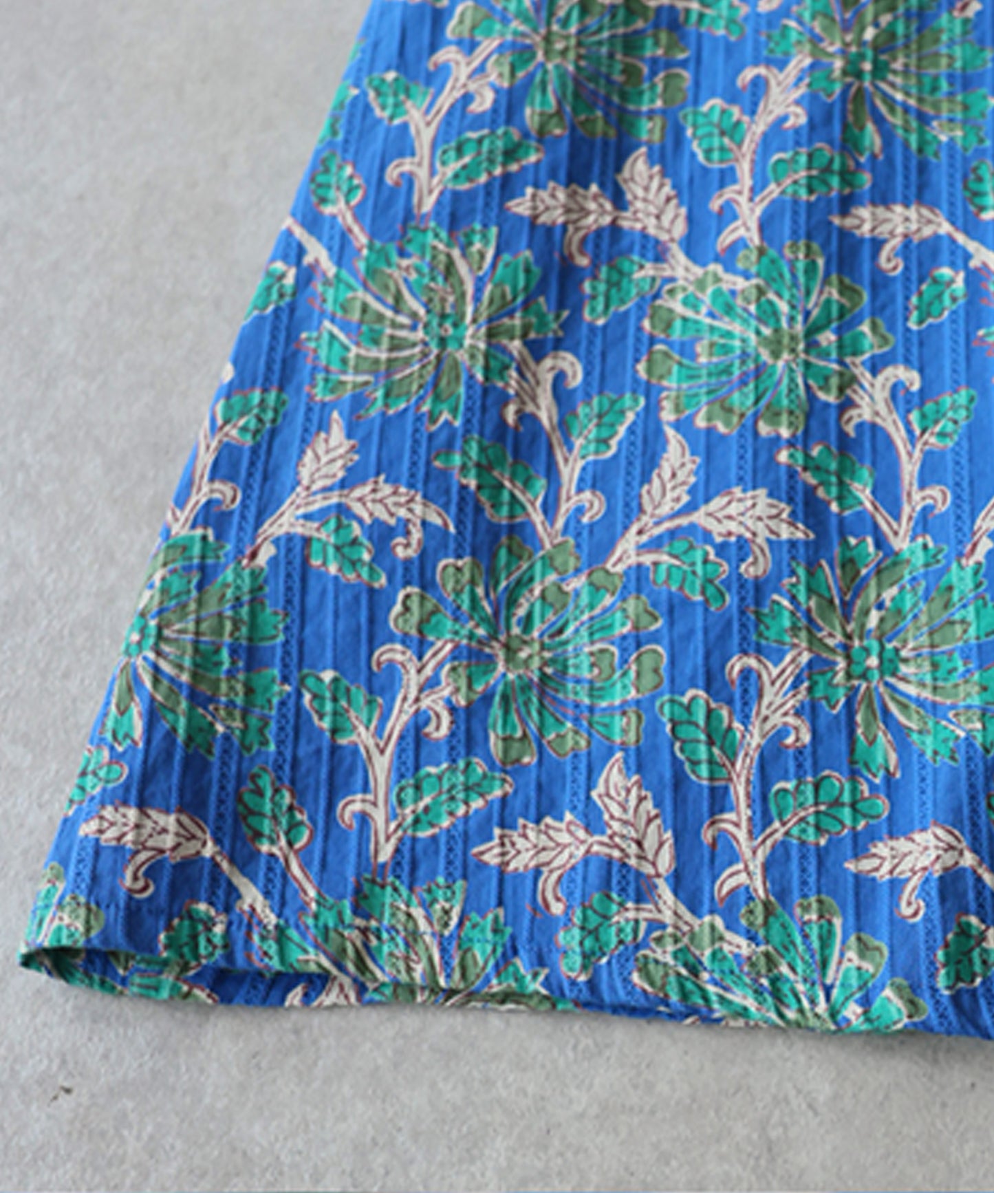 NUUUII Patterned Print 100% Cotton Long Camisole Dress Ladies