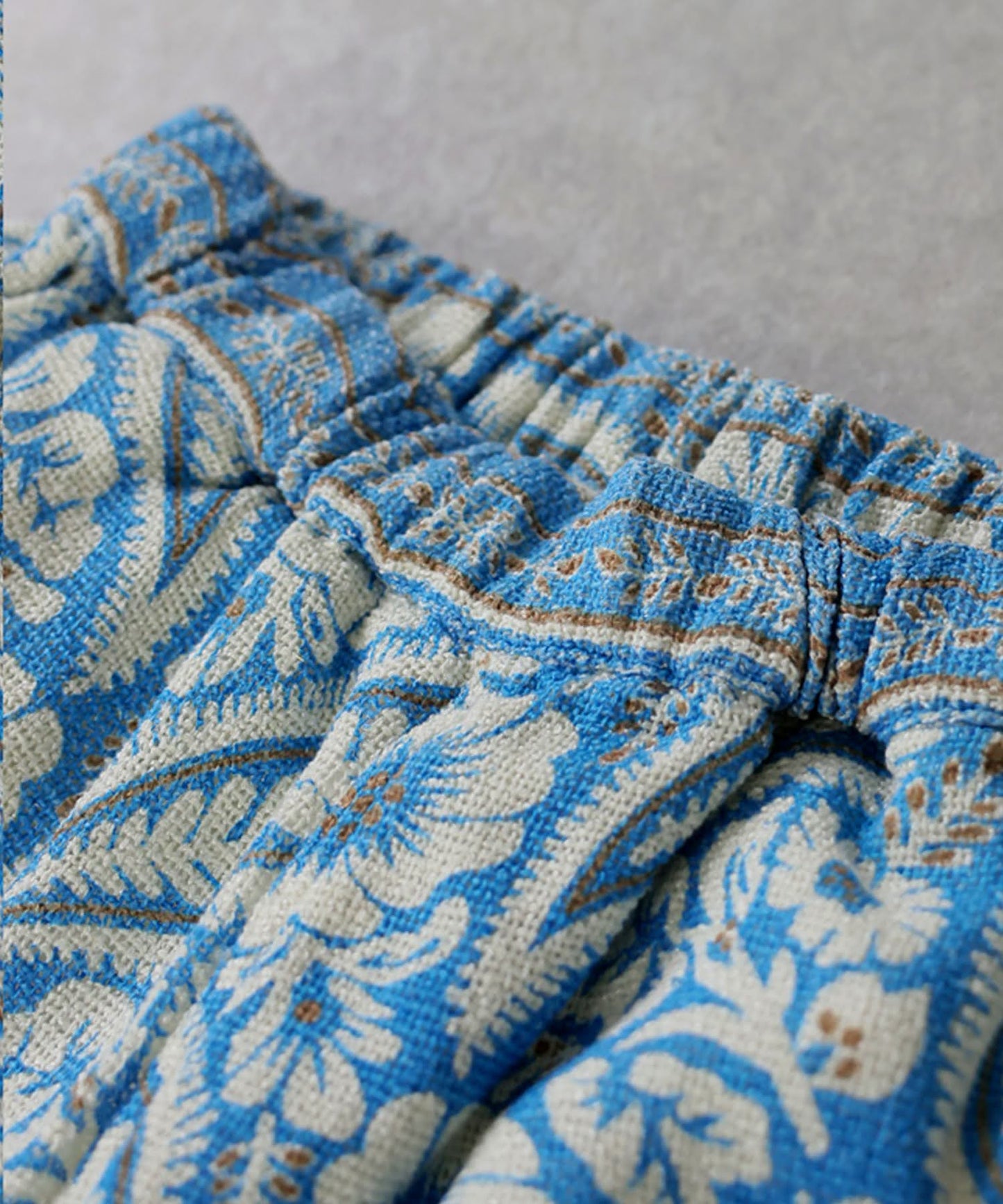 Fringe Floral Short Pants Ladies