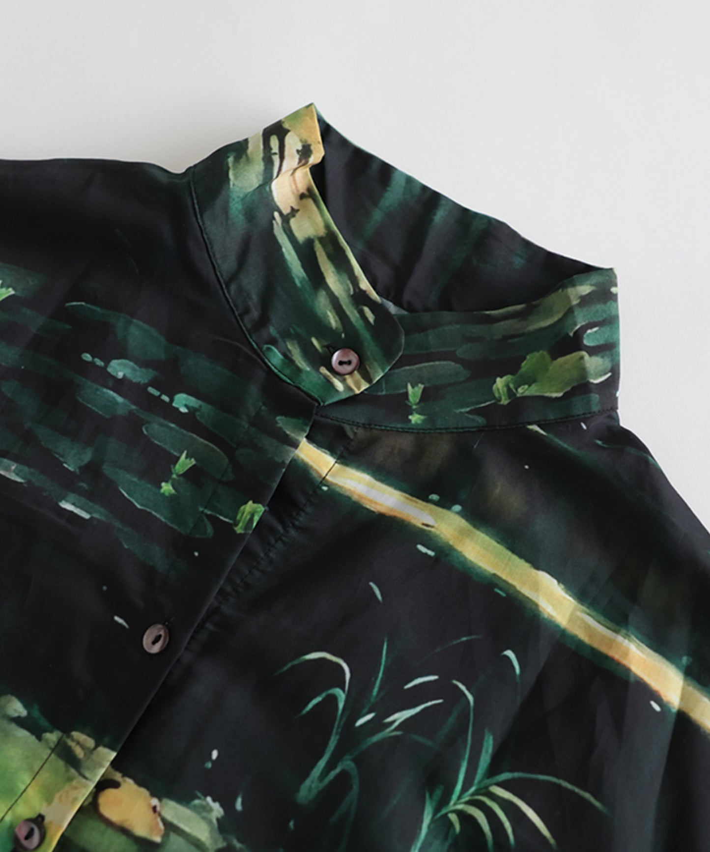 NUUUII Art Print Long Shirt Dress Ladies