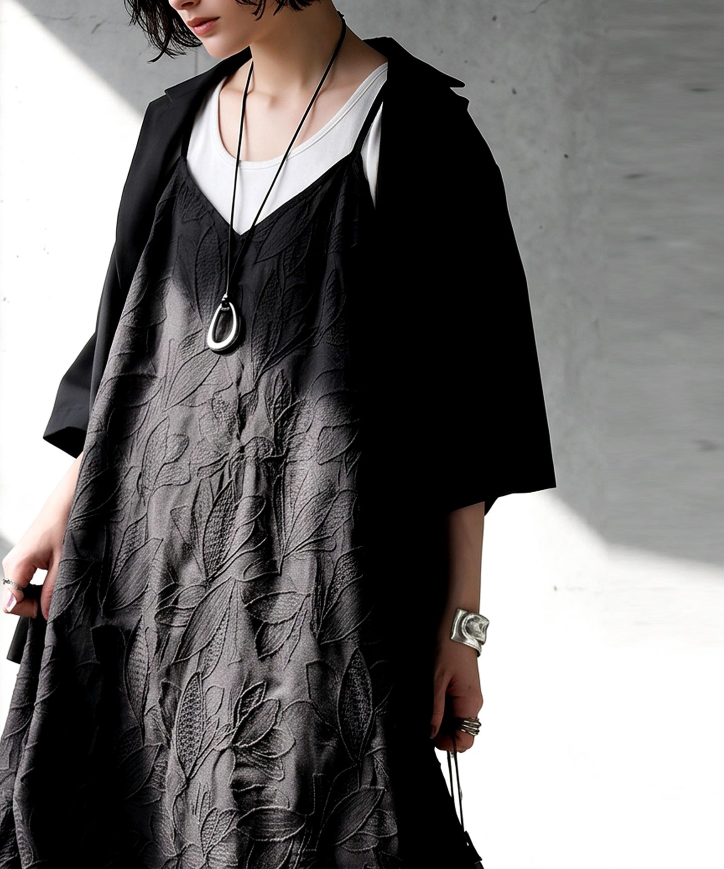 NUUUII Jacquard Print Camisole Dress Ladies