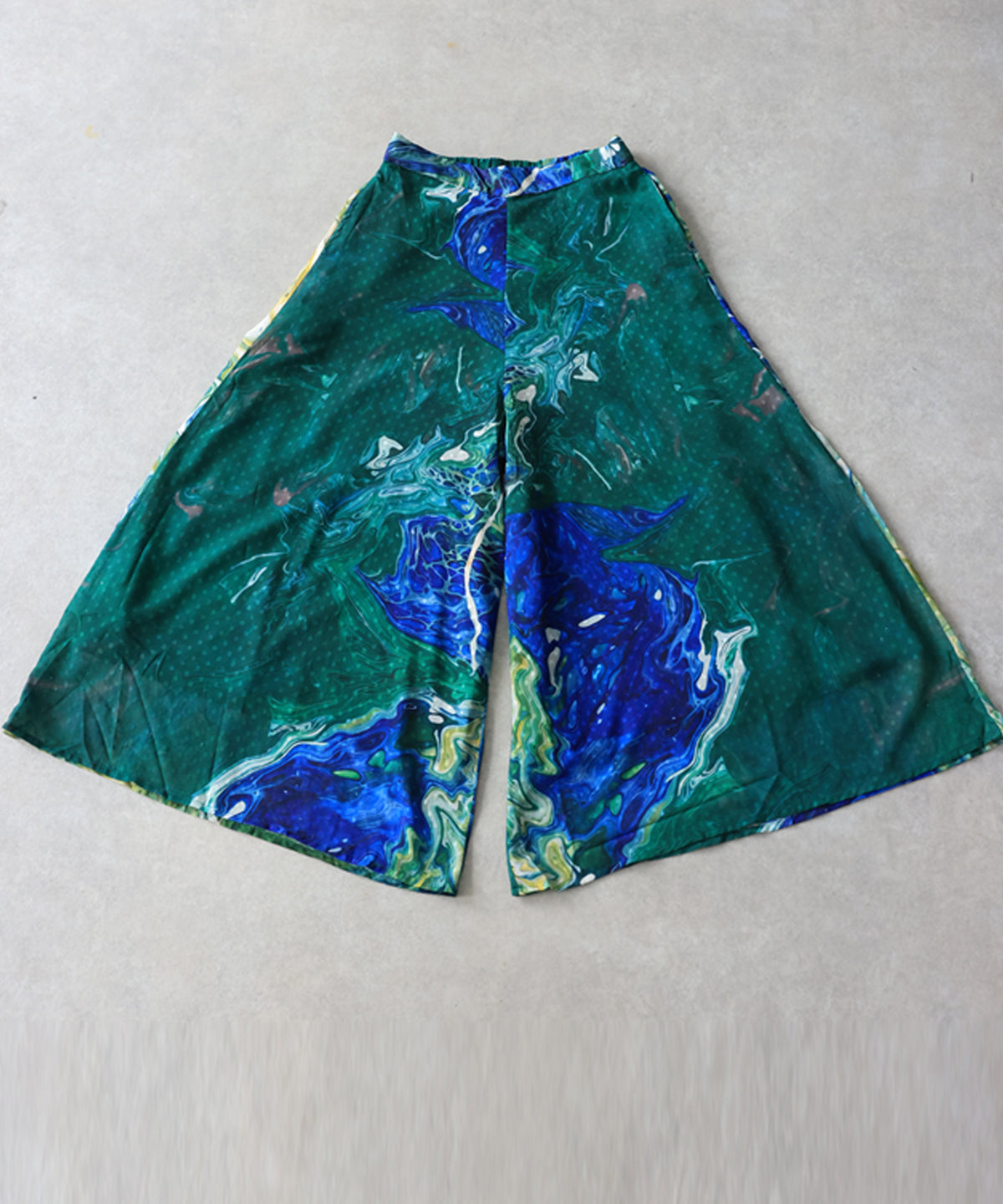 NUUUII Marble Print Art Print Wide Pants Ladies