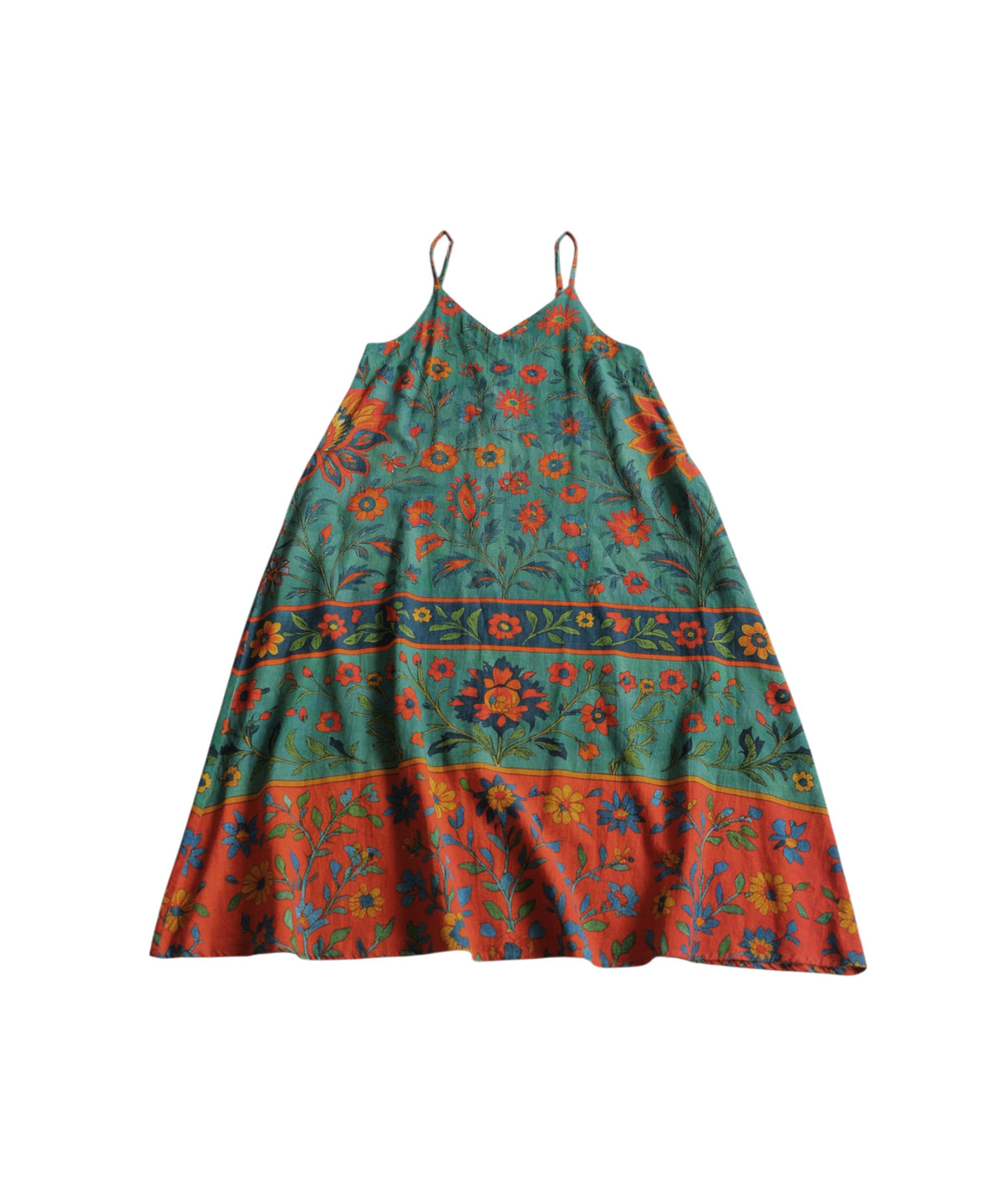 NUUUII Linen Blend Floral A-Line Camisole Dress Ladies