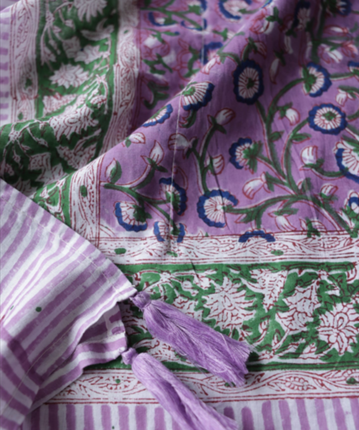 NUUUII All-Over Print, 100% Cotton, Paisley Pattern Poncho Blouse Ladies