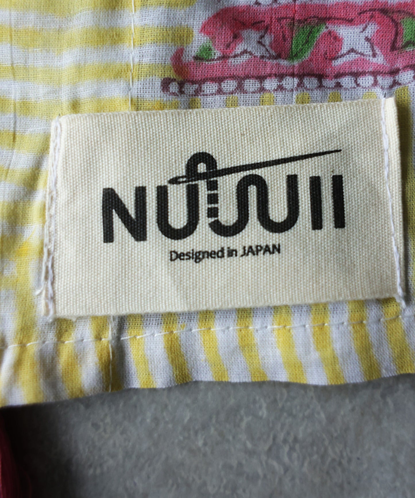 NUUUII Large-Size Botanical Print 100% Cotton Stole With Tassels Ladies