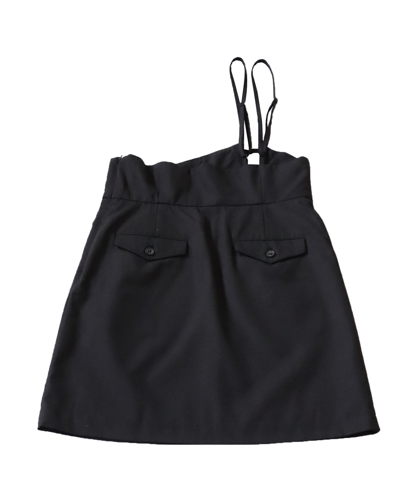 One -shoulder short skirt