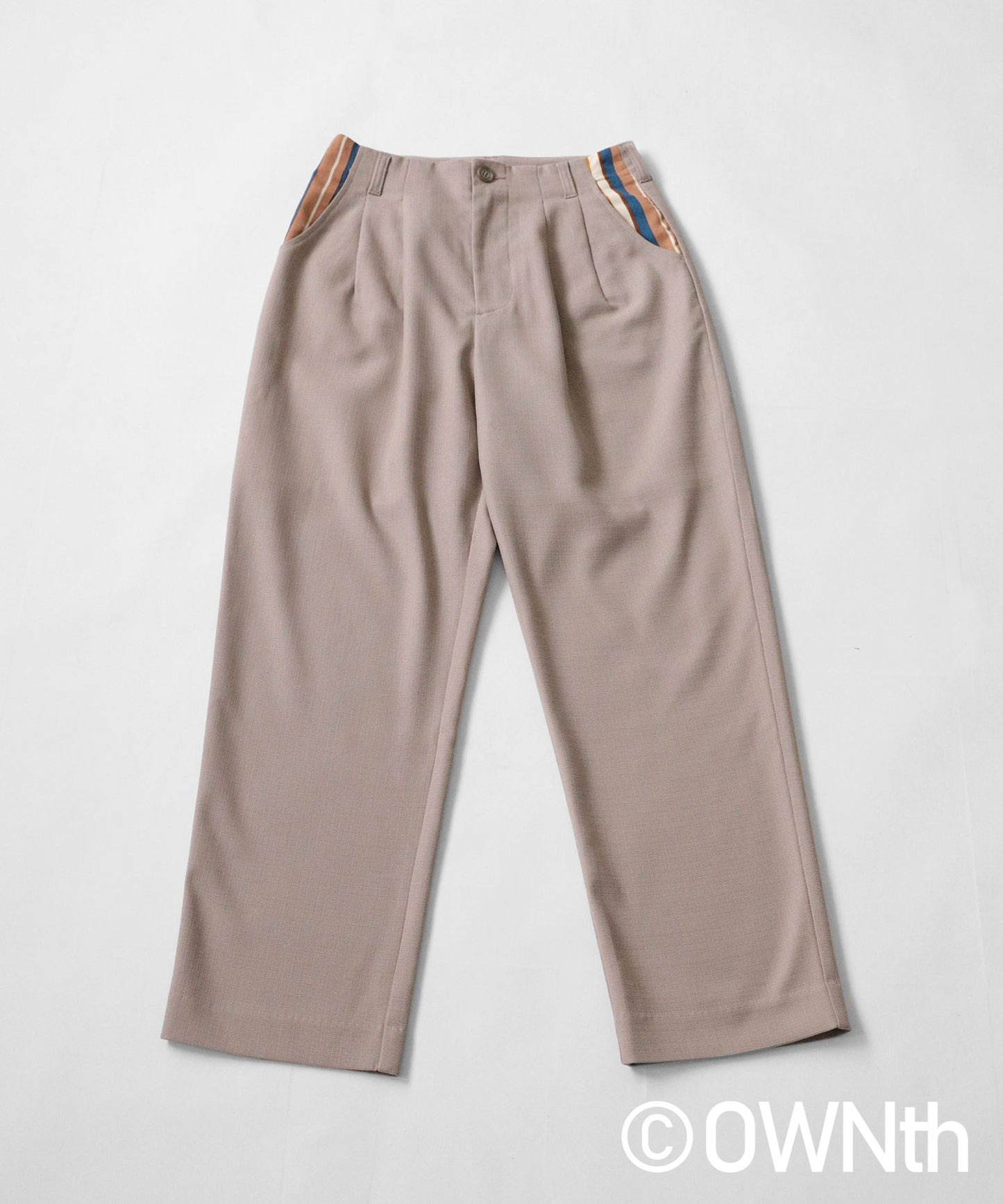 Linen Like Tailored Pants Ladies