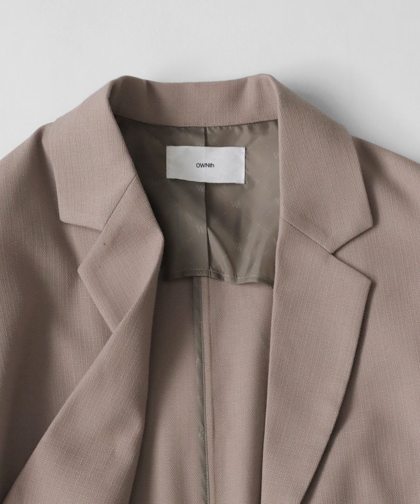 Linen-like over jacket Unisex