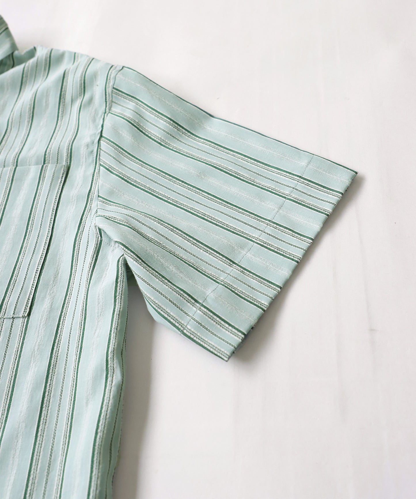 Asymmetric Striped Shirt Ladies