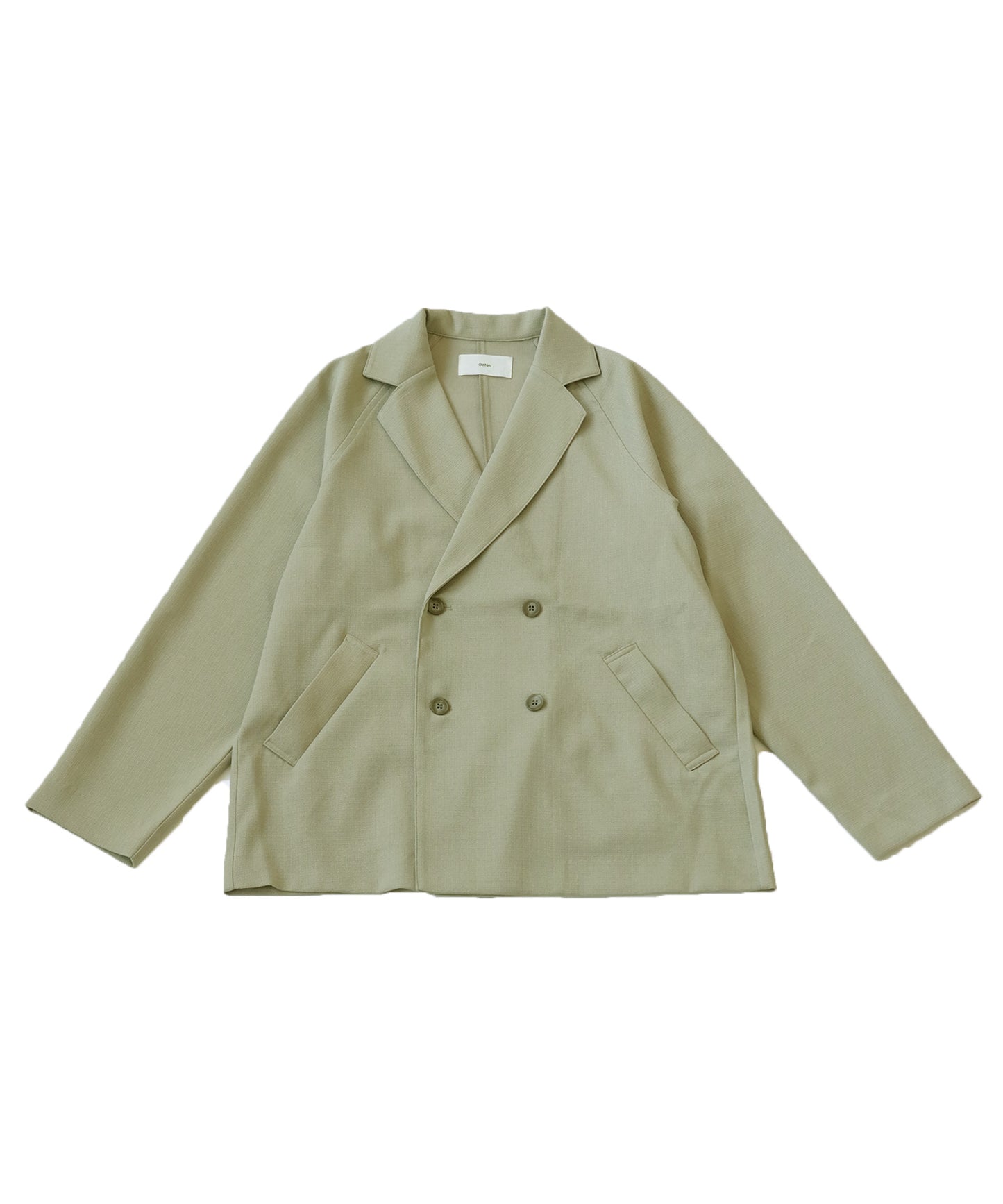 Linen Touch Raglan Over Jacket Ladies