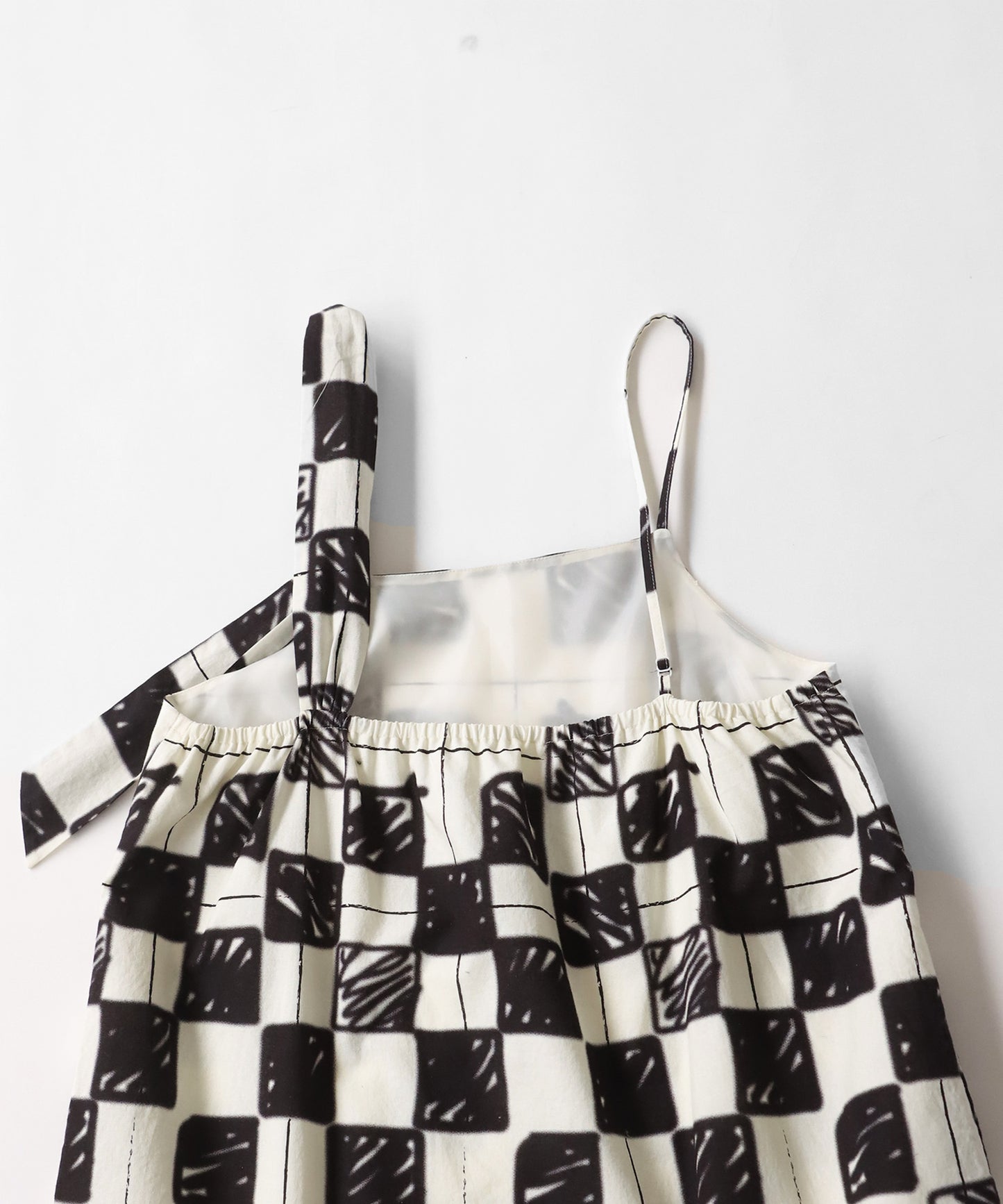 OWNth Check Pattern Cami Dress Ladies