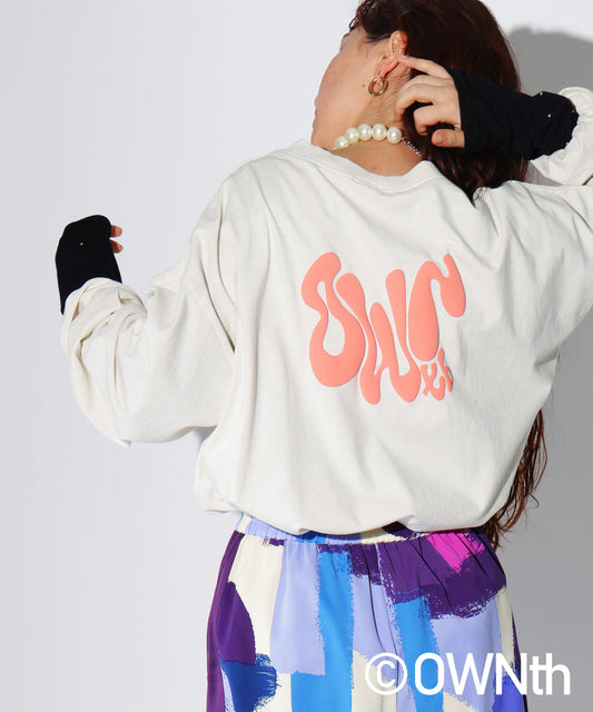OWNth Puff Printing Original Logo T-Shirt Ladies