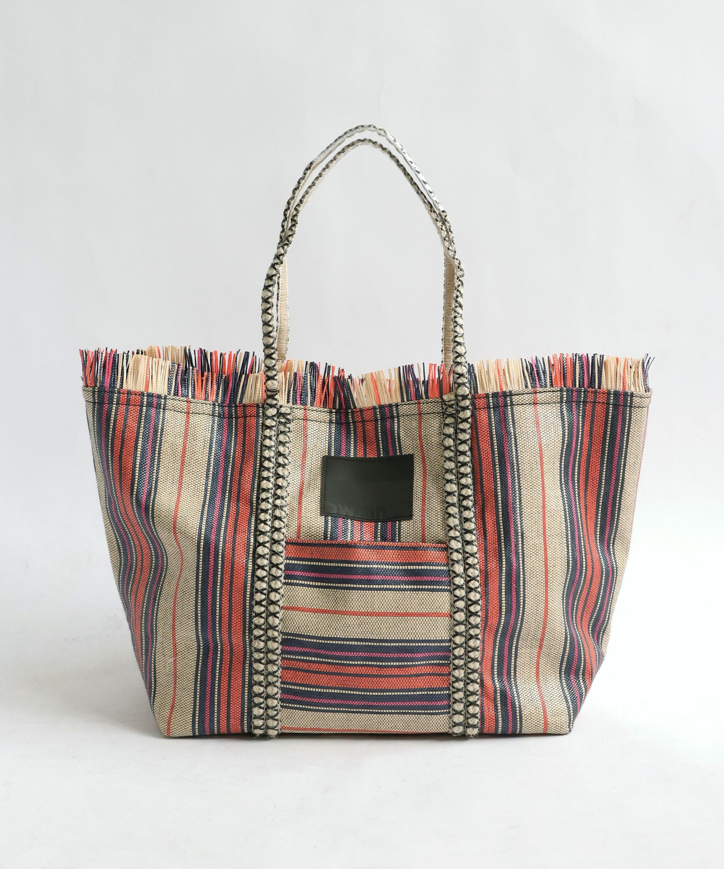 Striped Tote Bag Ladies