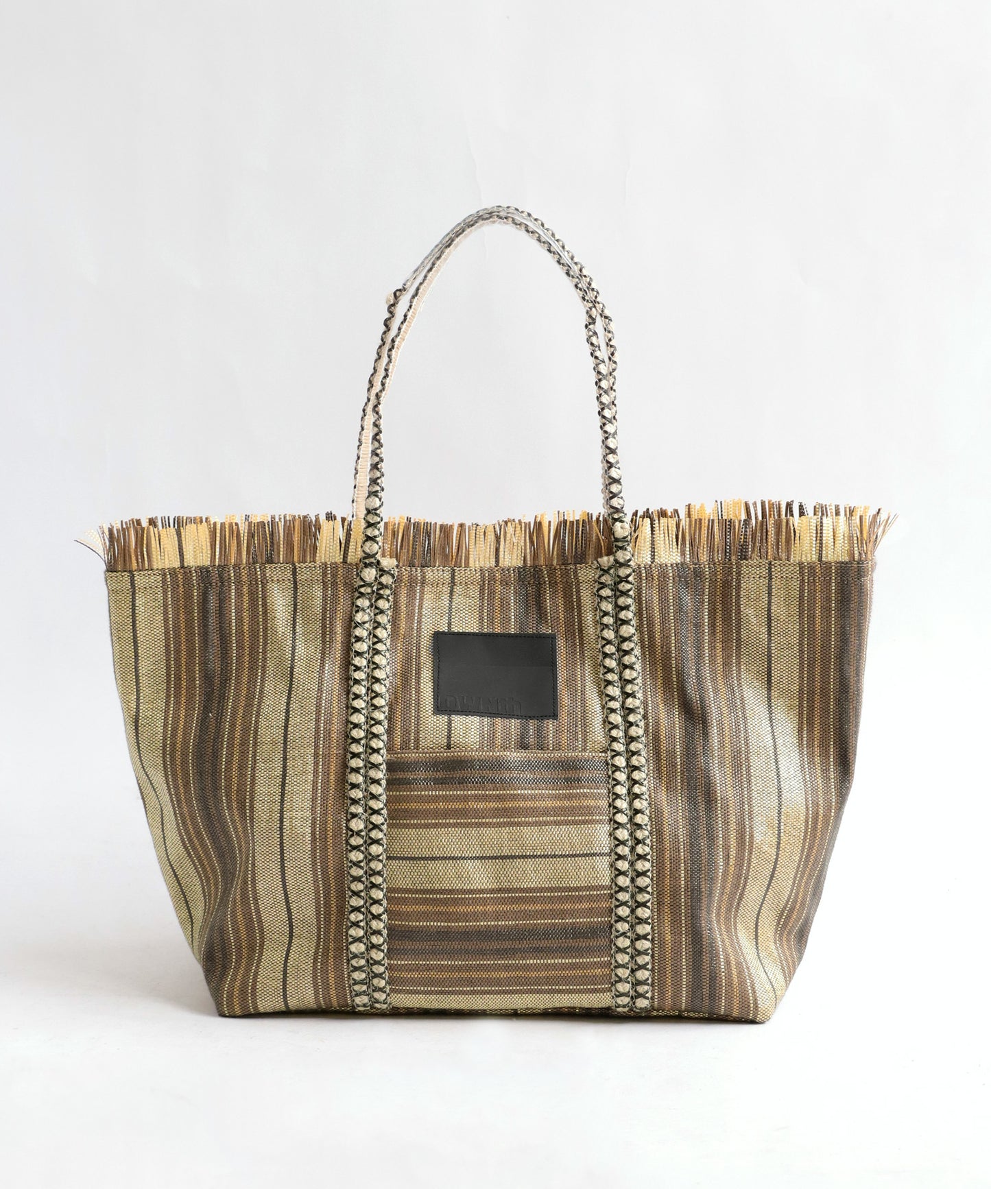 Striped Tote Bag Ladies