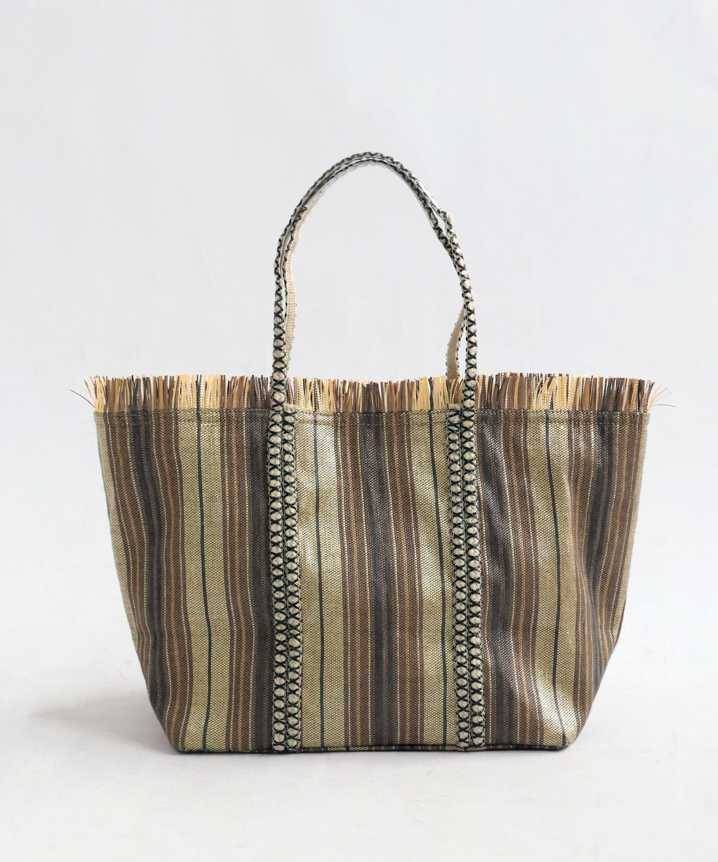 Striped Tote Bag Ladies