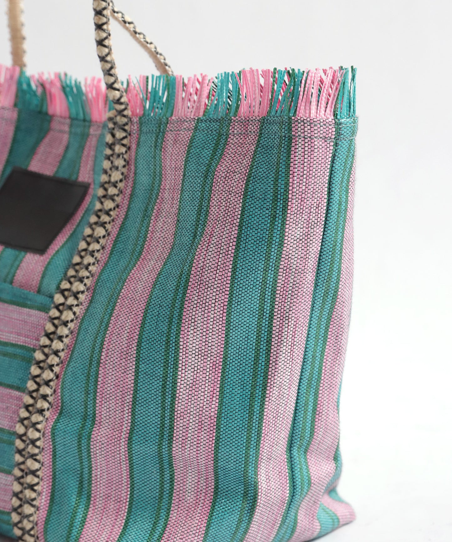 Striped Tote Bag Ladies